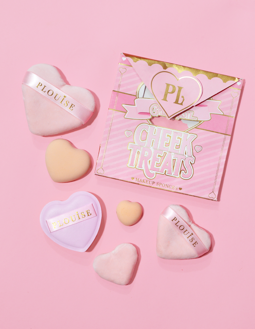 Heart-Shaped Makeup Sponges for Flawless Blending | P.Louise Cheek Treats