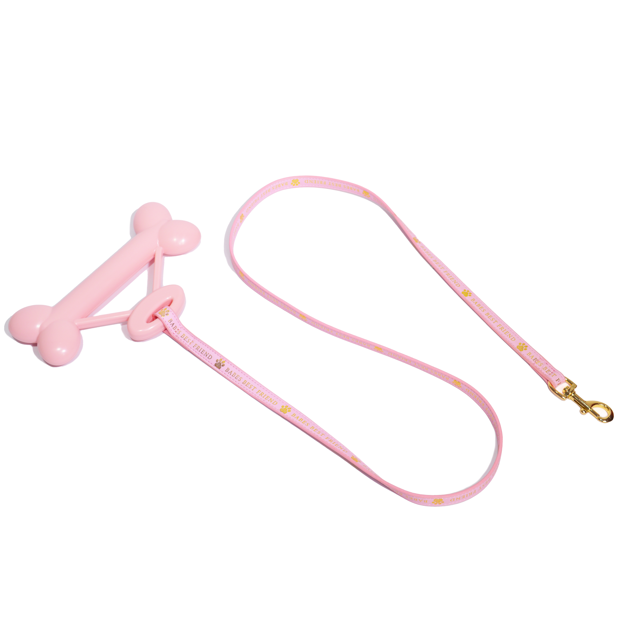Vegan Leather Dog Lead with Bone Handle | P.Louise Oh So Sassy