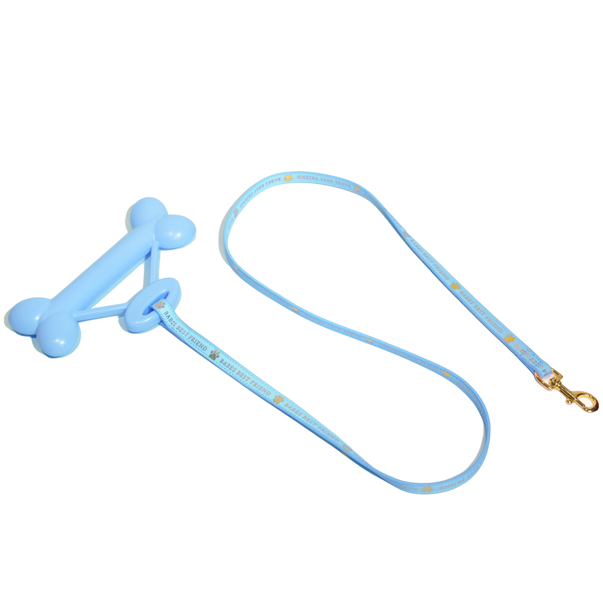 Vegan Leather Dog Lead with Bone Handle | P.Louise Oh So Sassy