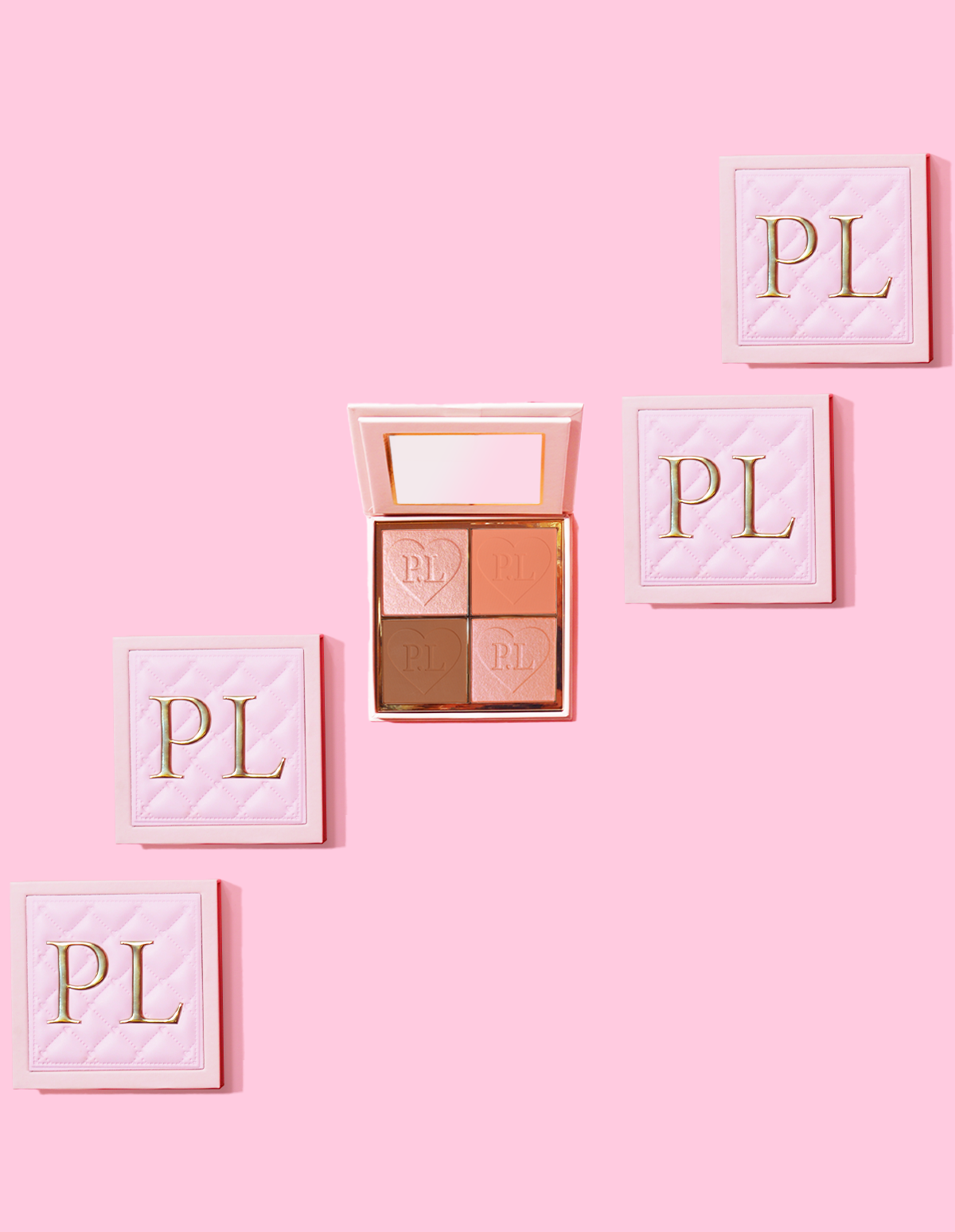 Dream A Little Dream Quad Palette for Contour & Highlight | P.Louise