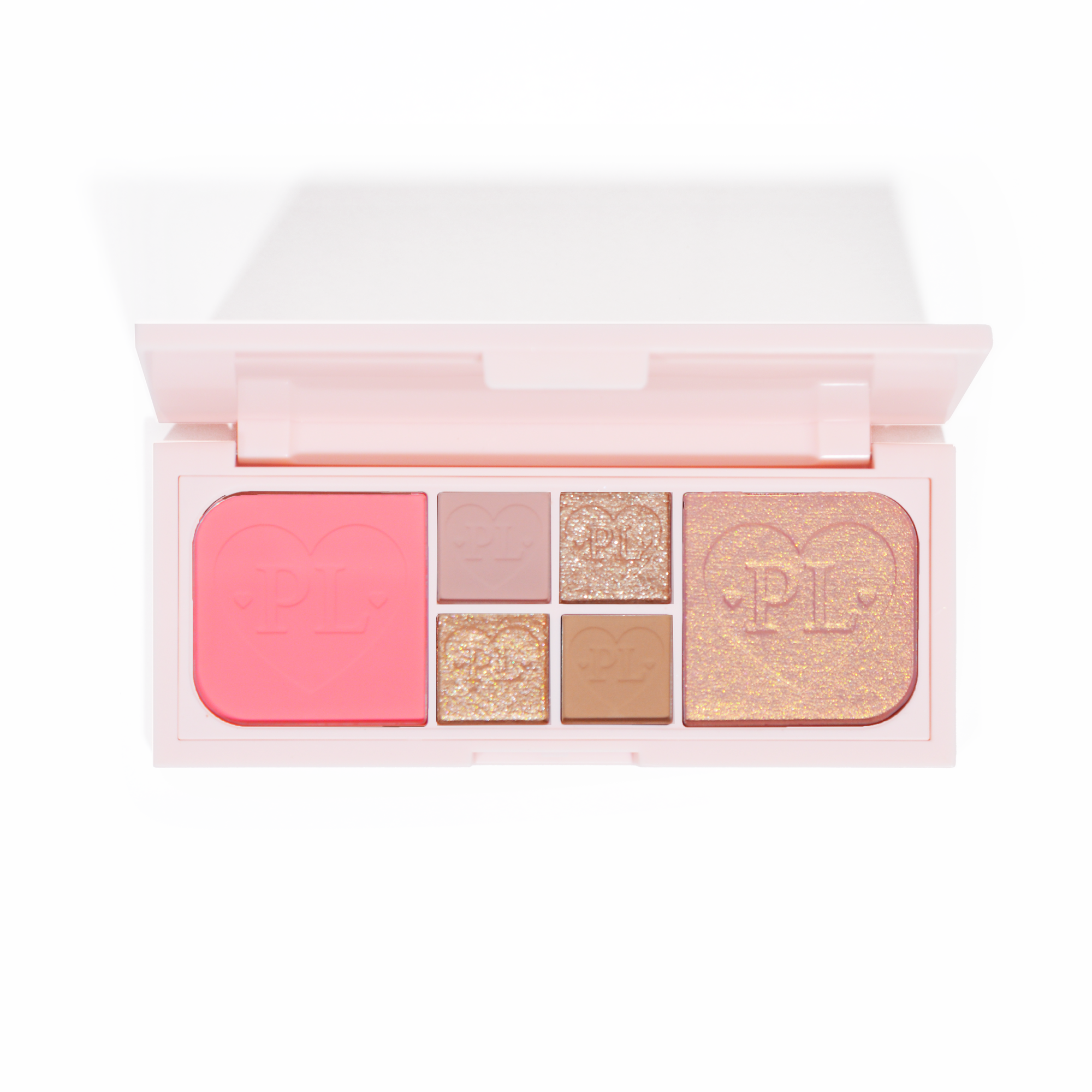 Creamy Matte & Shimmer Eyeshadow Palette for Face & Eyes | P.Louise Fluffy Fantasy