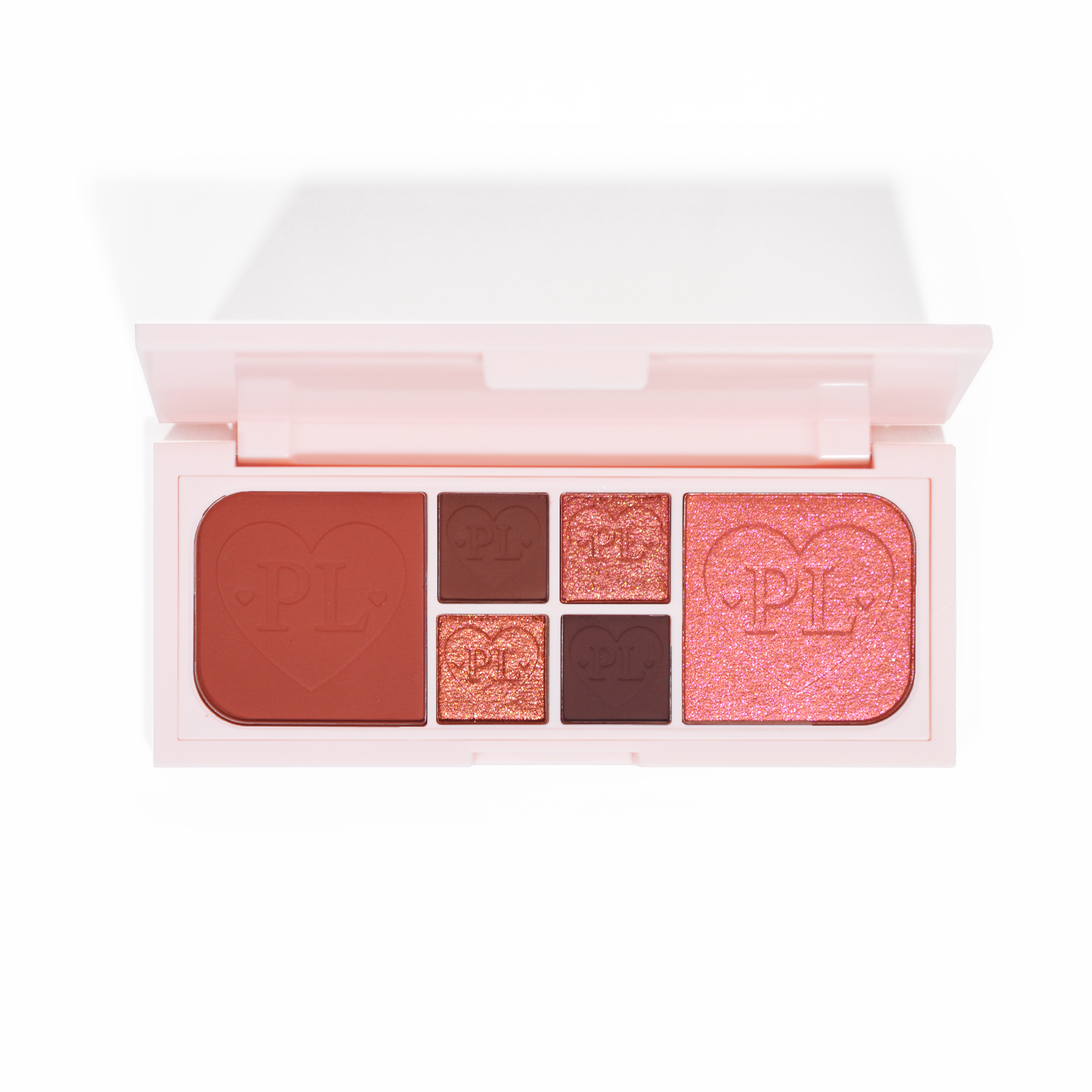 Creamy Matte & Shimmer Eyeshadow Palette for Face & Eyes | P.Louise Fluffy Fantasy
