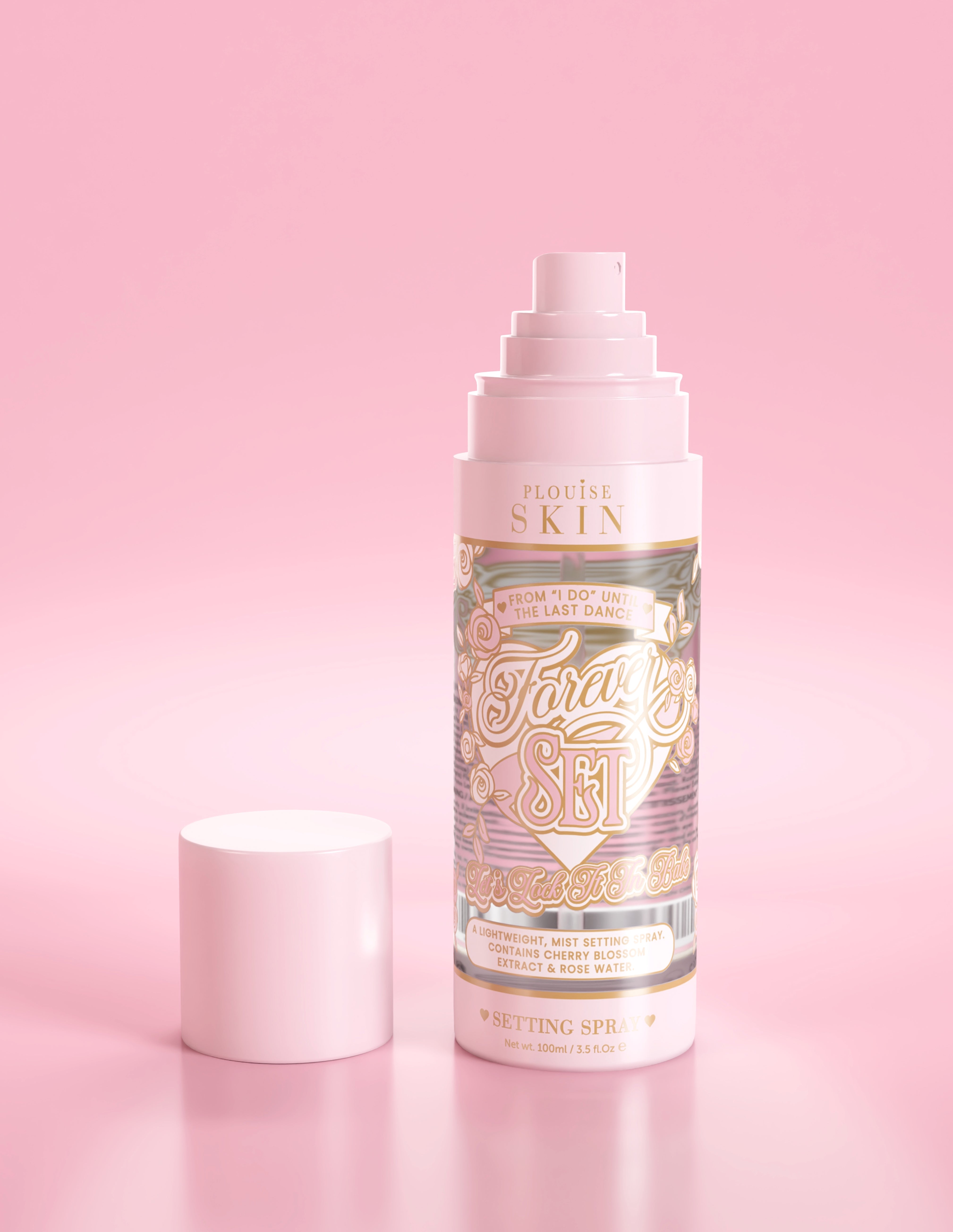 Long-Lasting Setting Spray for Makeup with Hydrating Formula | P.Louise Forever Set
