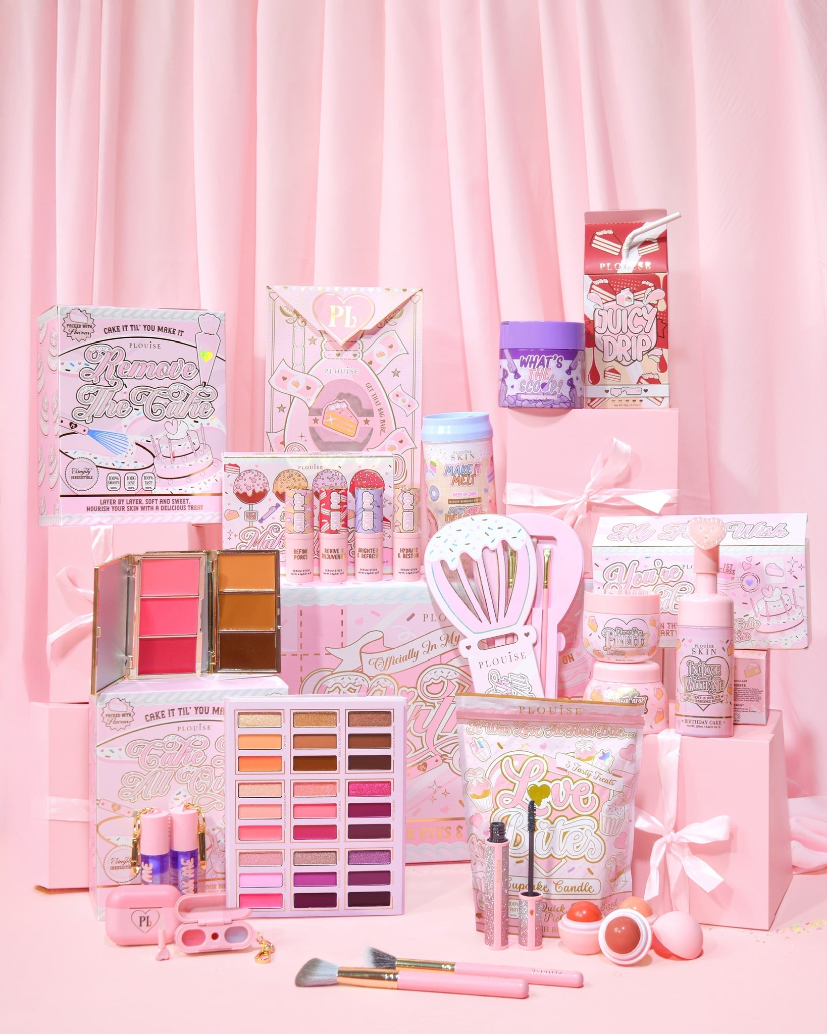P.Louise Have Your Cake And Eat It Skincare & Makeup Bundle | Full Collection