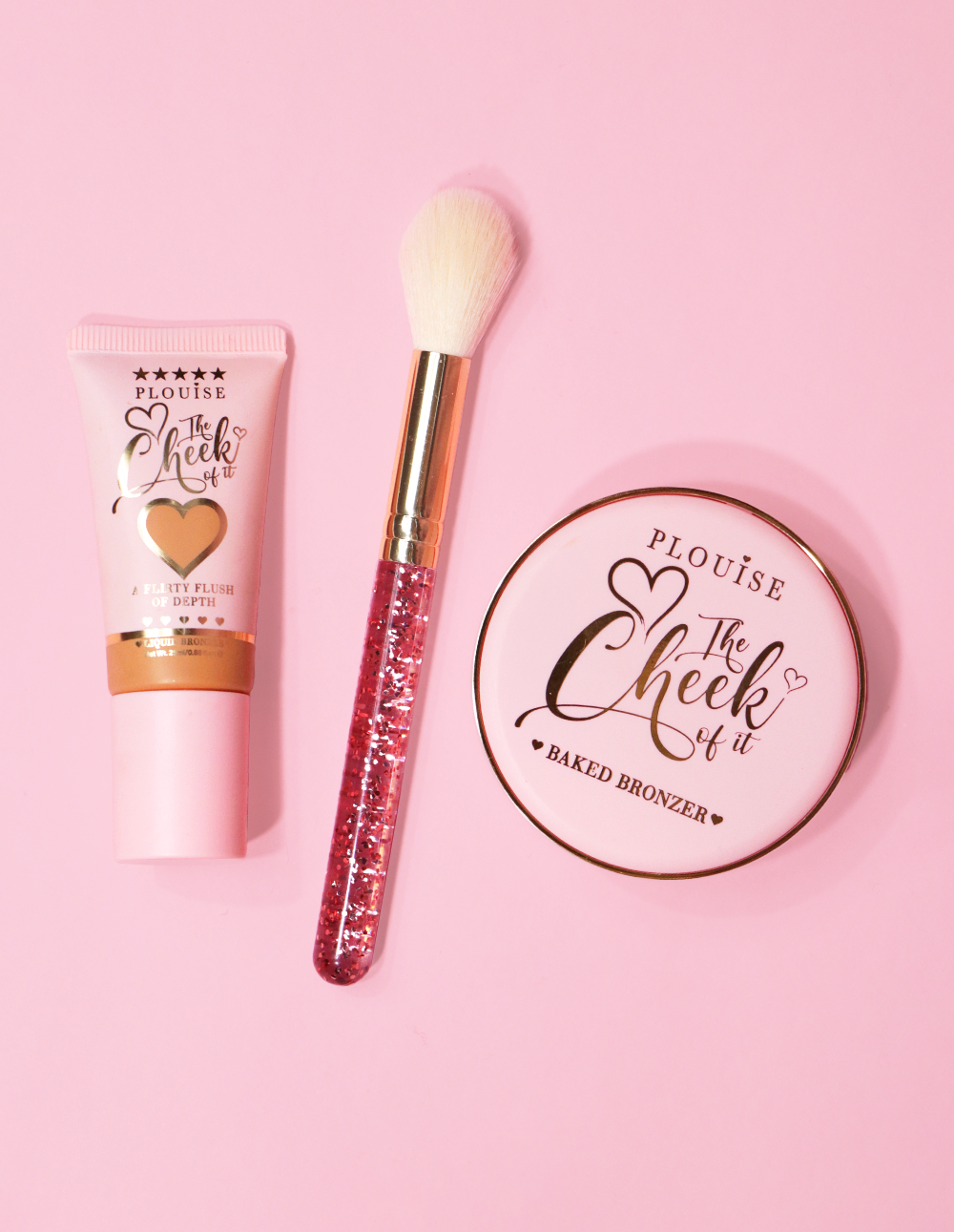 Sun-Kissed Bronzer Bundle with Liquid & Baked Bronzer | P.Louise