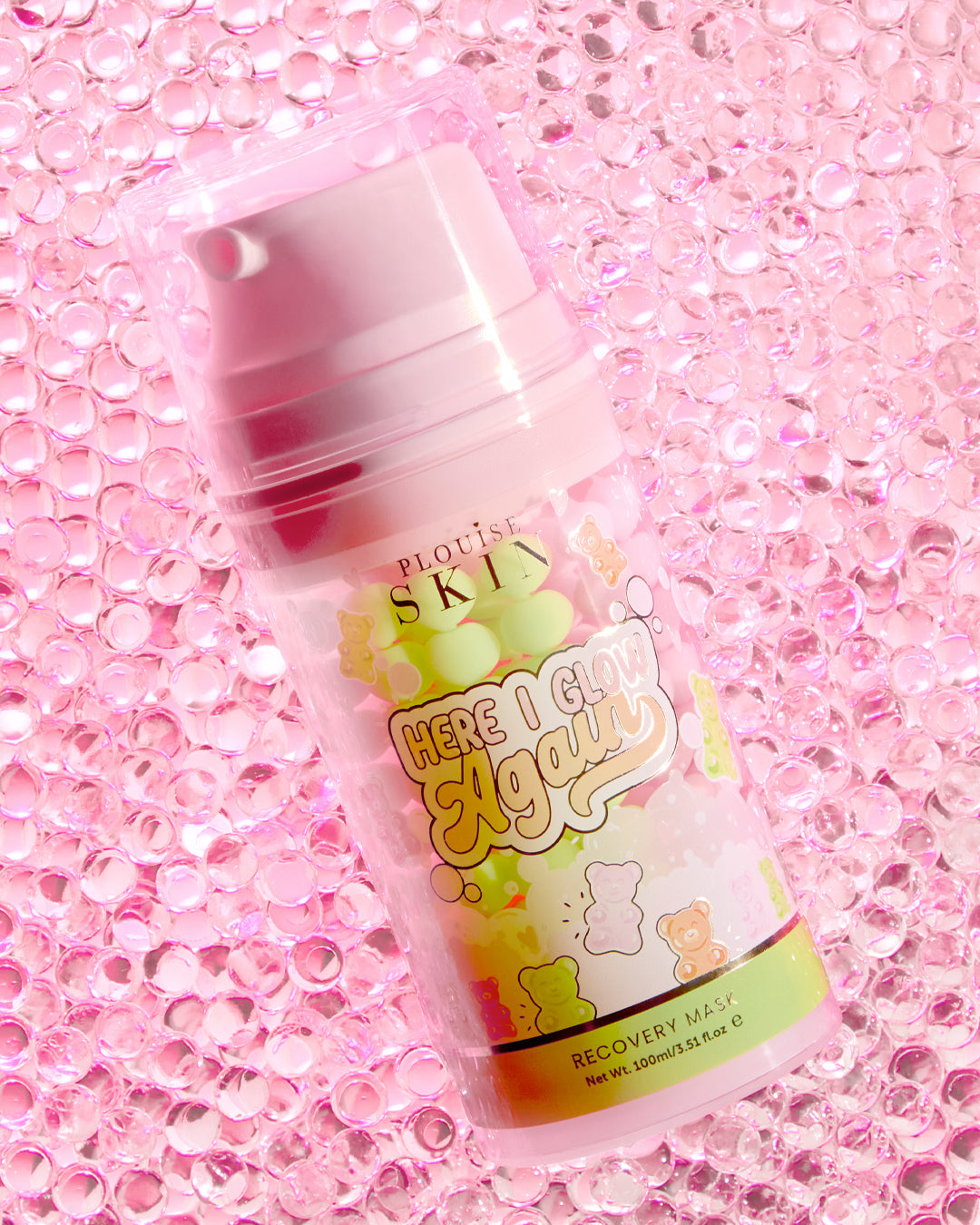Hydrating Recovery Face Mask with Hyaluronic Acid & Vitamin C | P.Louise Candy Bears
