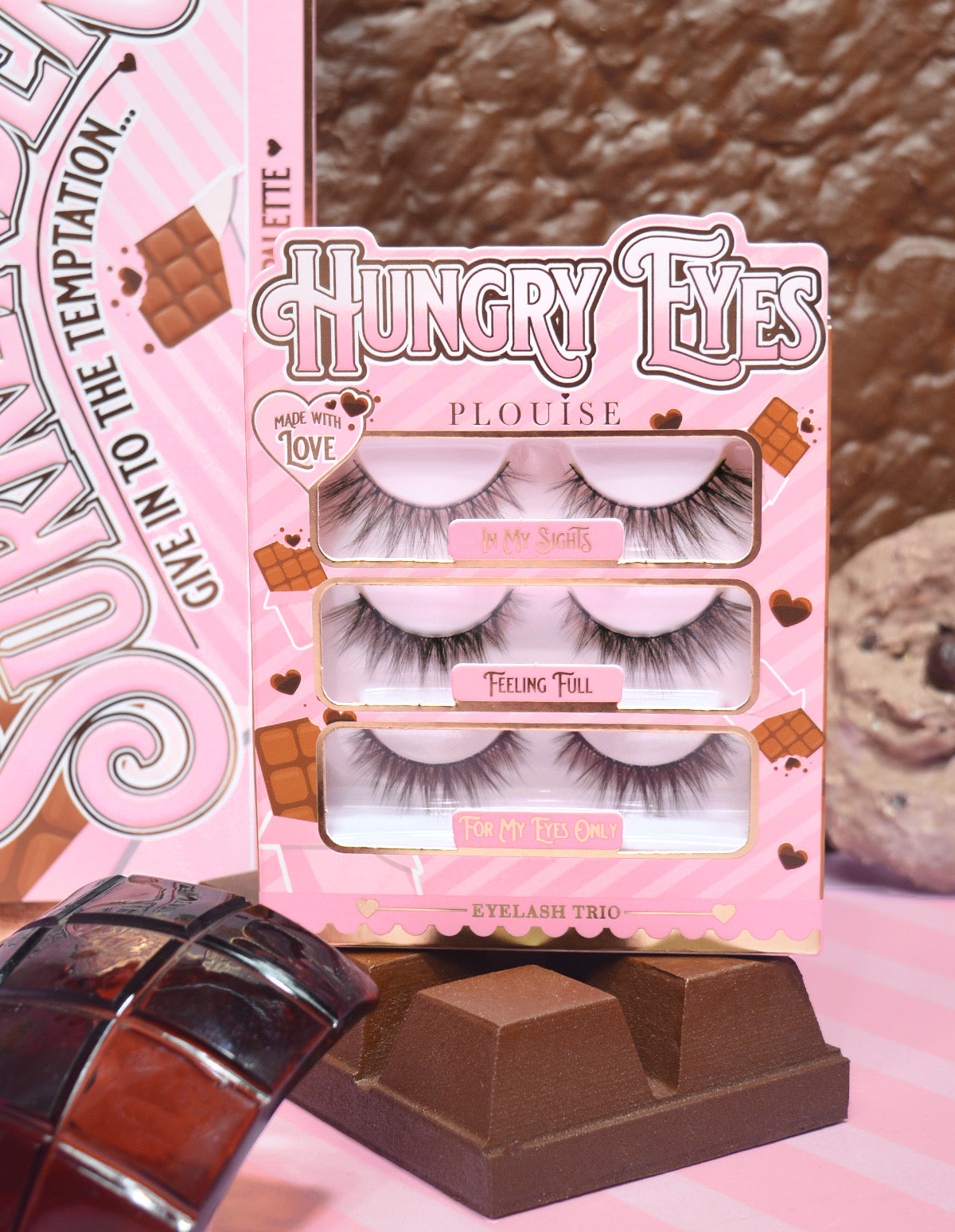 Chocolate Delight Eyelash Trio Set | P.Louise Hungry Eyes