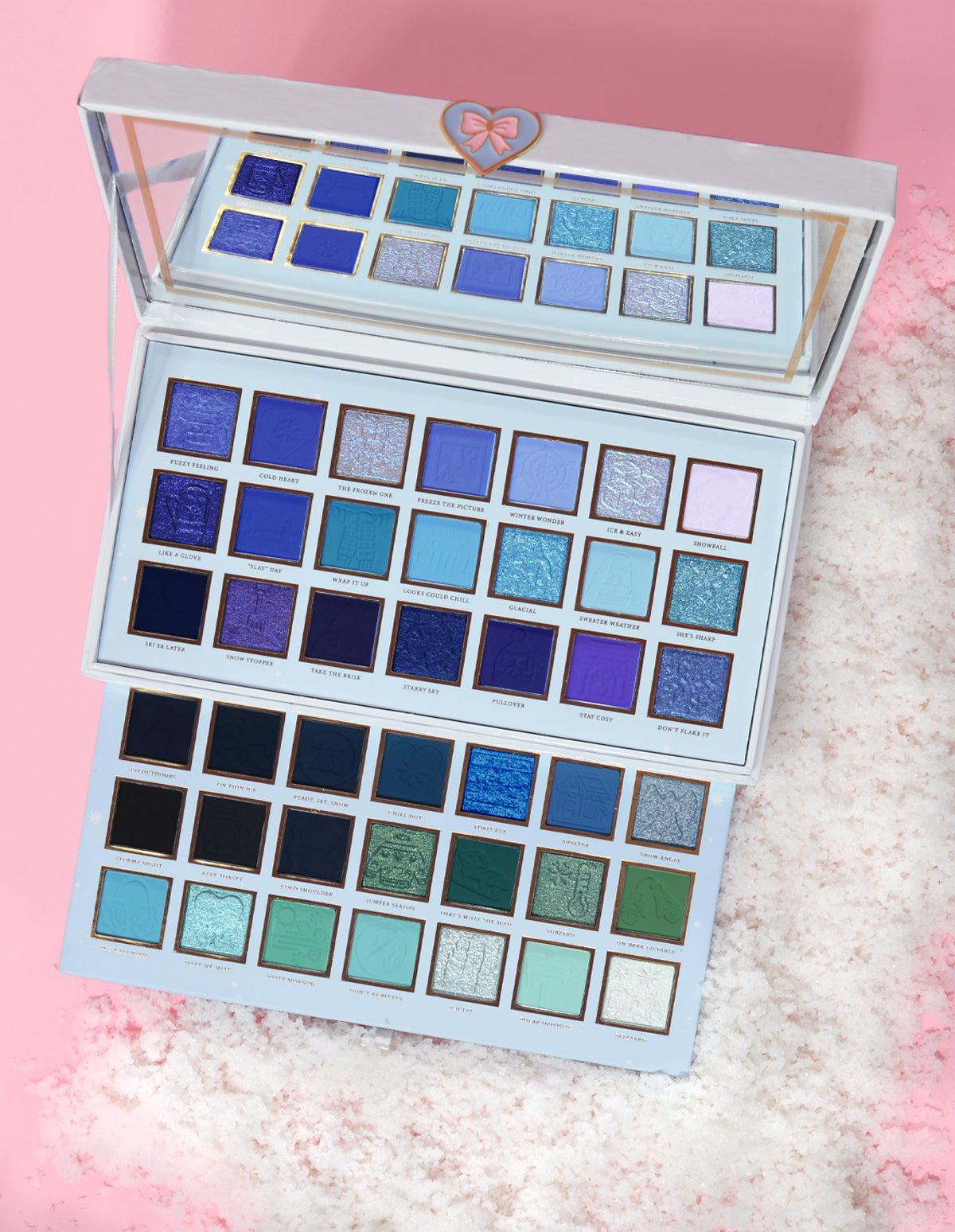 Blue Eyeshadow Palette with 42 Shades | P.Louise If Looks Could Chill
