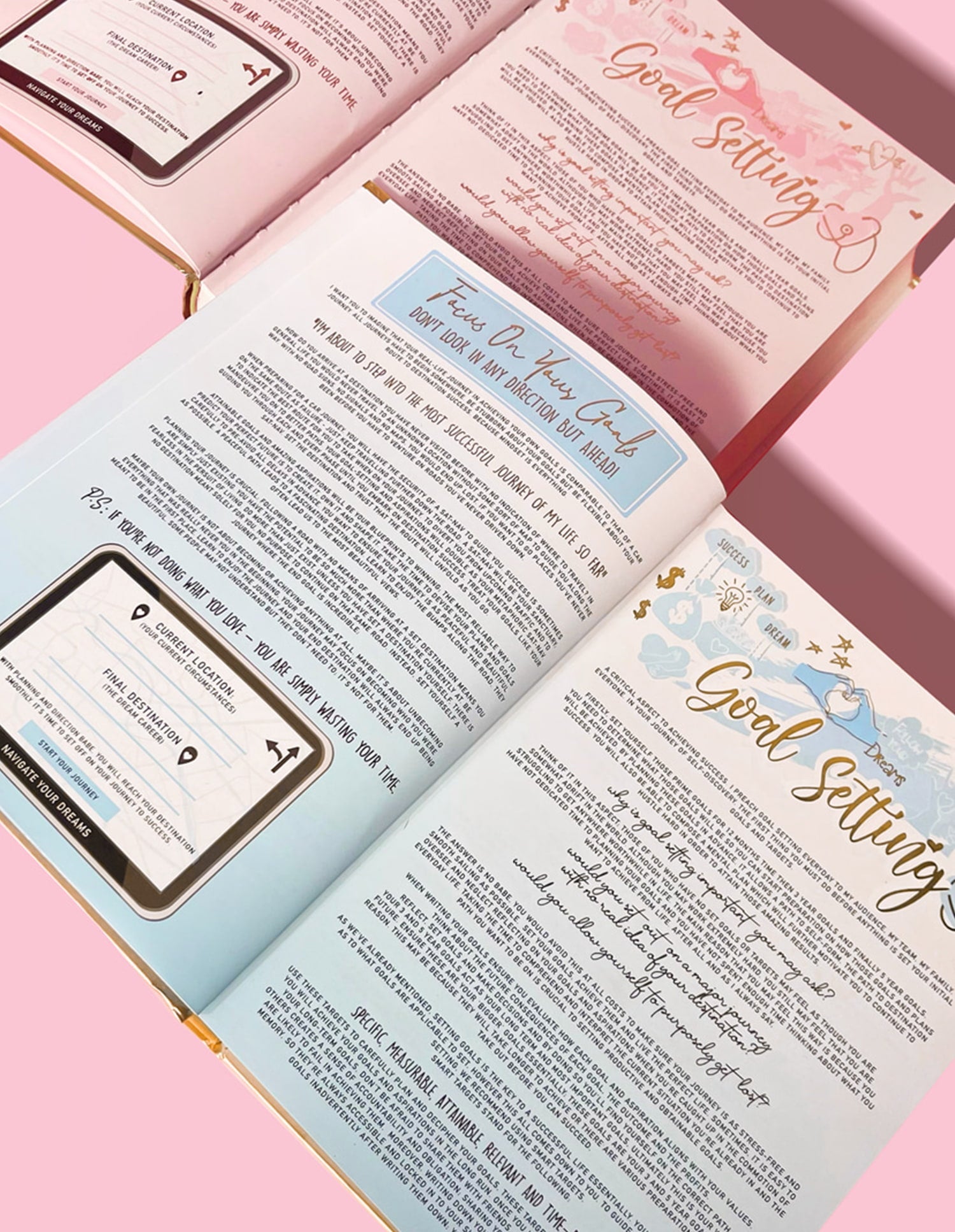 Goal Setting Journal with Daily Prompts & Inspirational Quotes | P.Louise - P. Louise Cosmetics