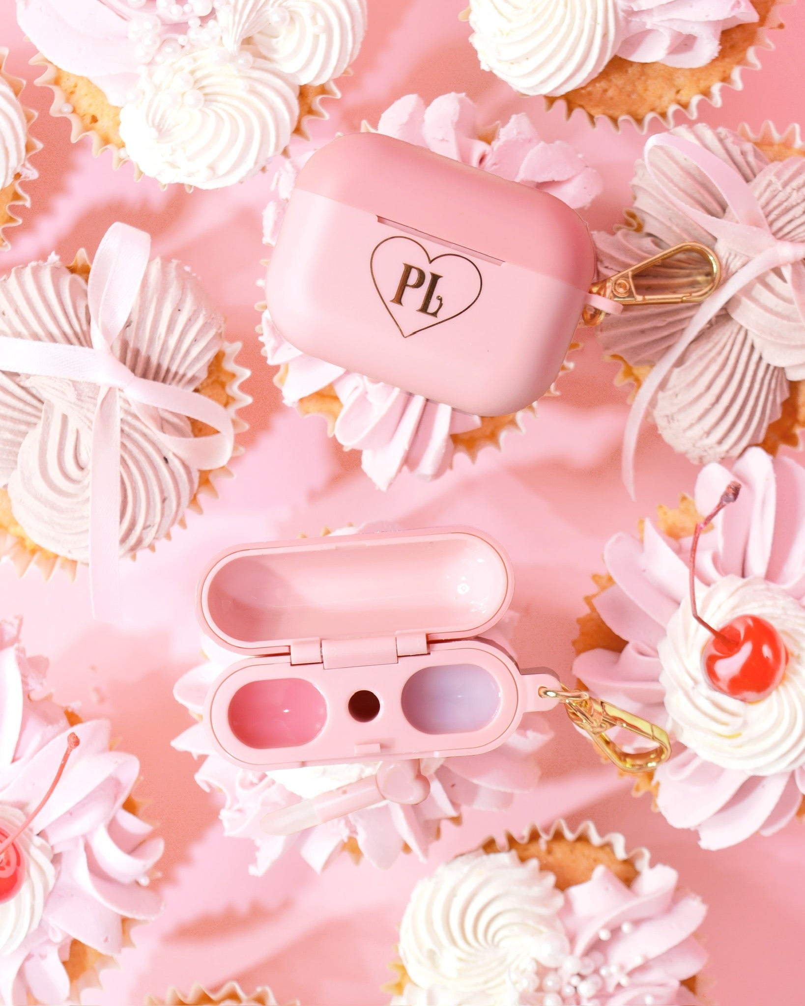 Double-Flavored Lip Balm with Heart Applicator | P.Louise Kiss Keeper Lip Pods