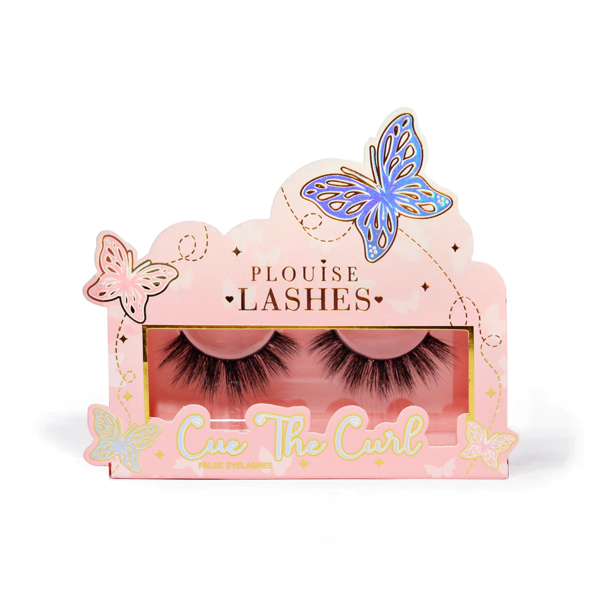 Voluminous False Eyelashes for Hooded Eyes | P.Louise Cue The Curl