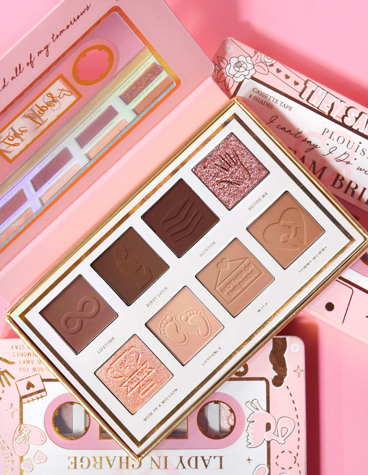 Eyeshadow Palette with Mauves & Florals | P.Louise Lady in Charge