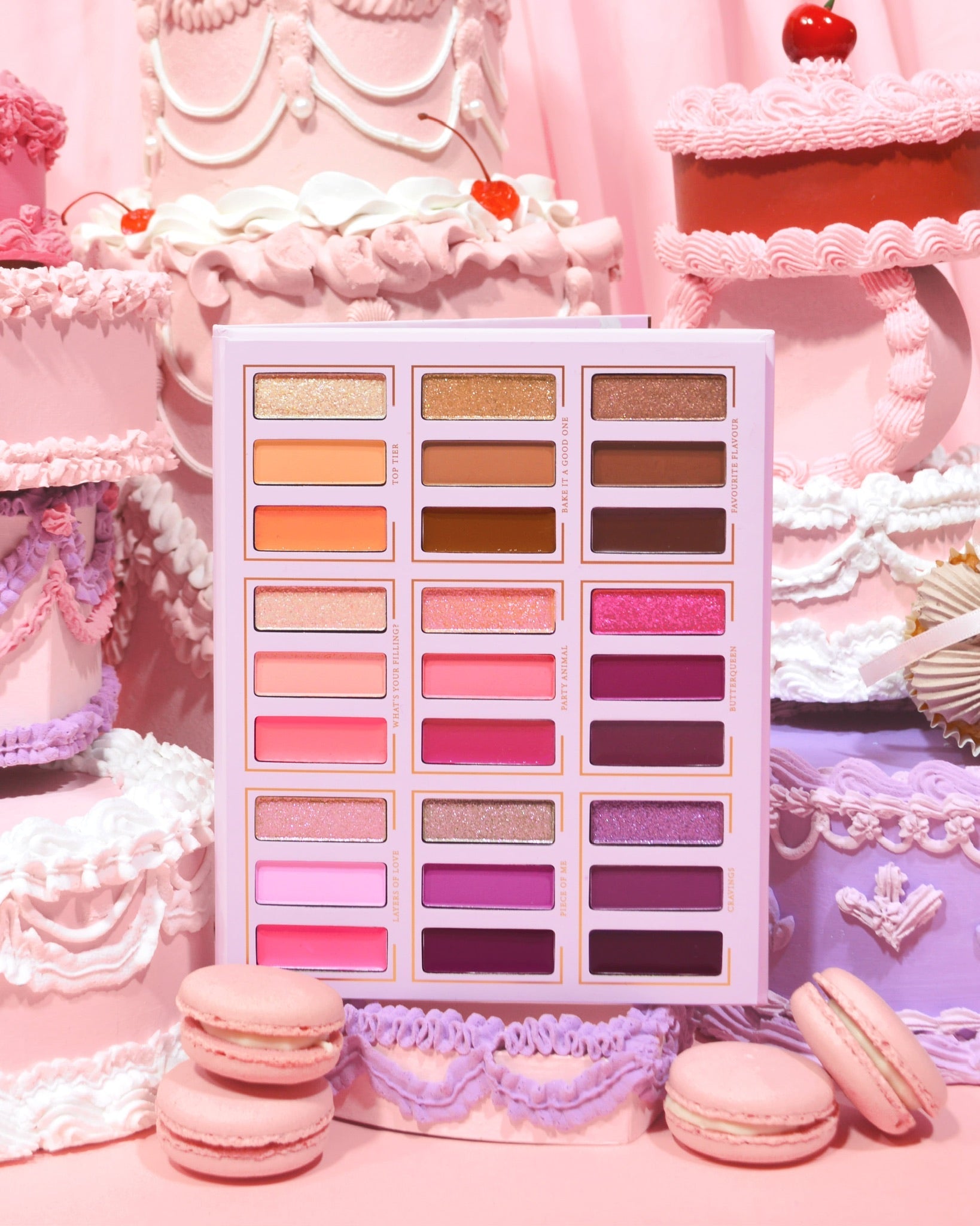 Makeup Eyeshadow Palette with Cream, Matte & Shimmer Finishes | P.Louise Make A Wish