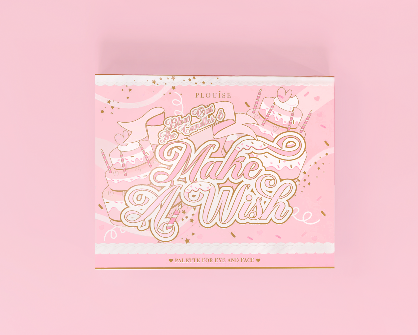 Makeup Eyeshadow Palette with Cream, Matte & Shimmer Finishes | P.Louise Make A Wish