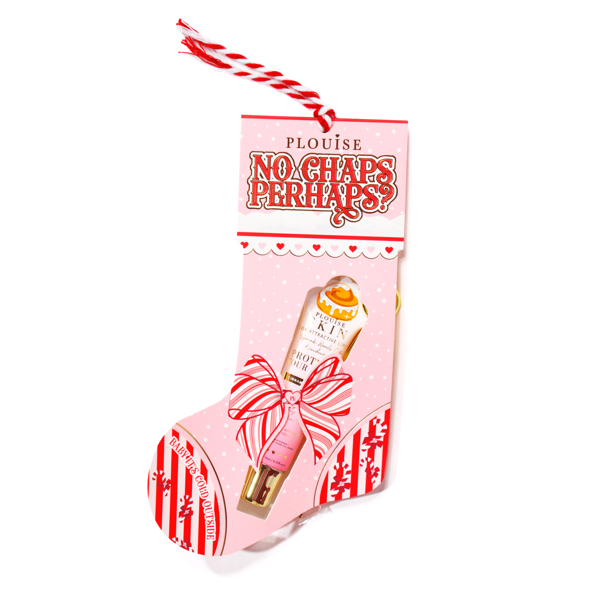 Cinnamon Roll Lip Conditioner in Festive Stocking | P.Louise