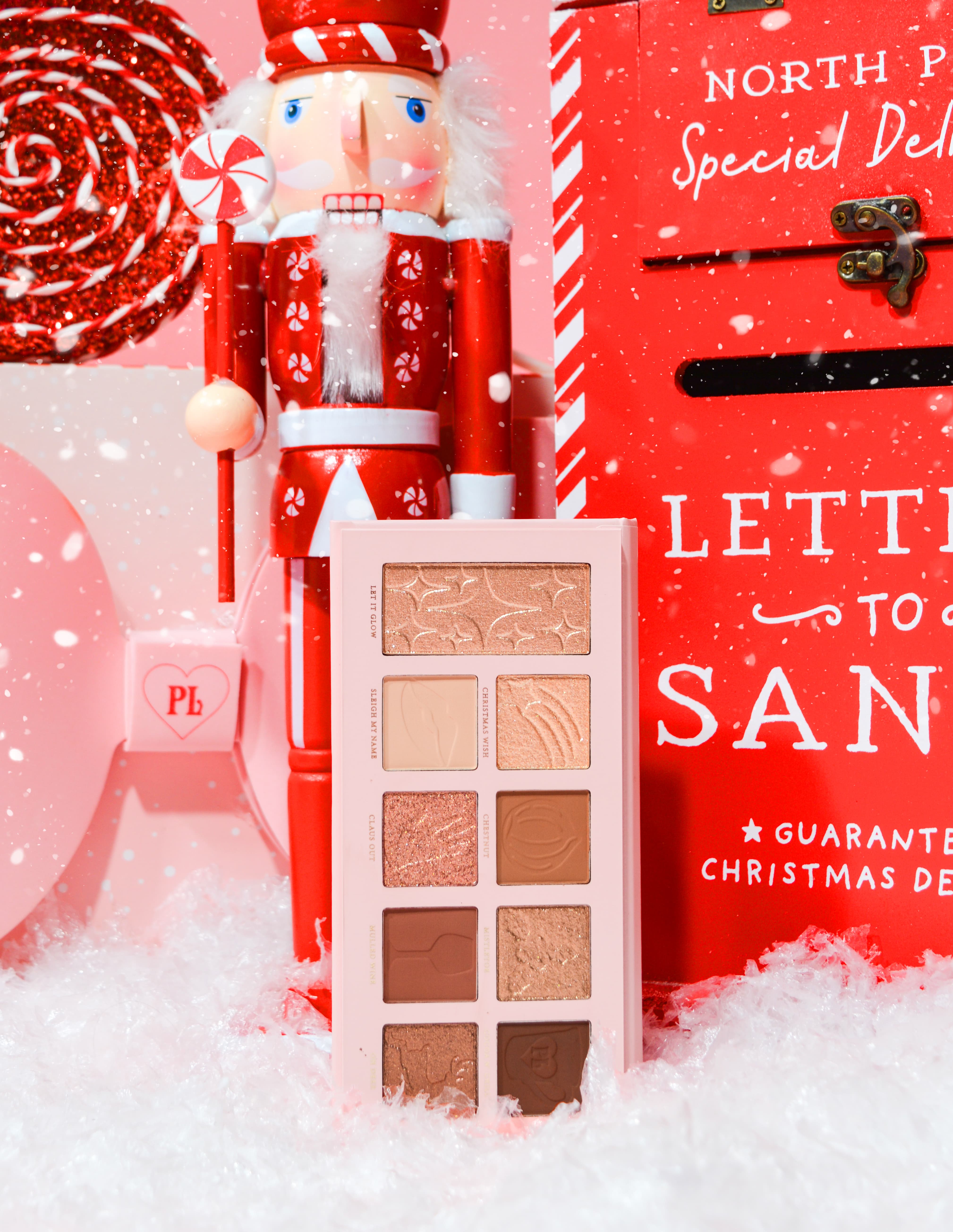 Festive Eyeshadow Palette with Glitter Topper | P.Louise On The Pull