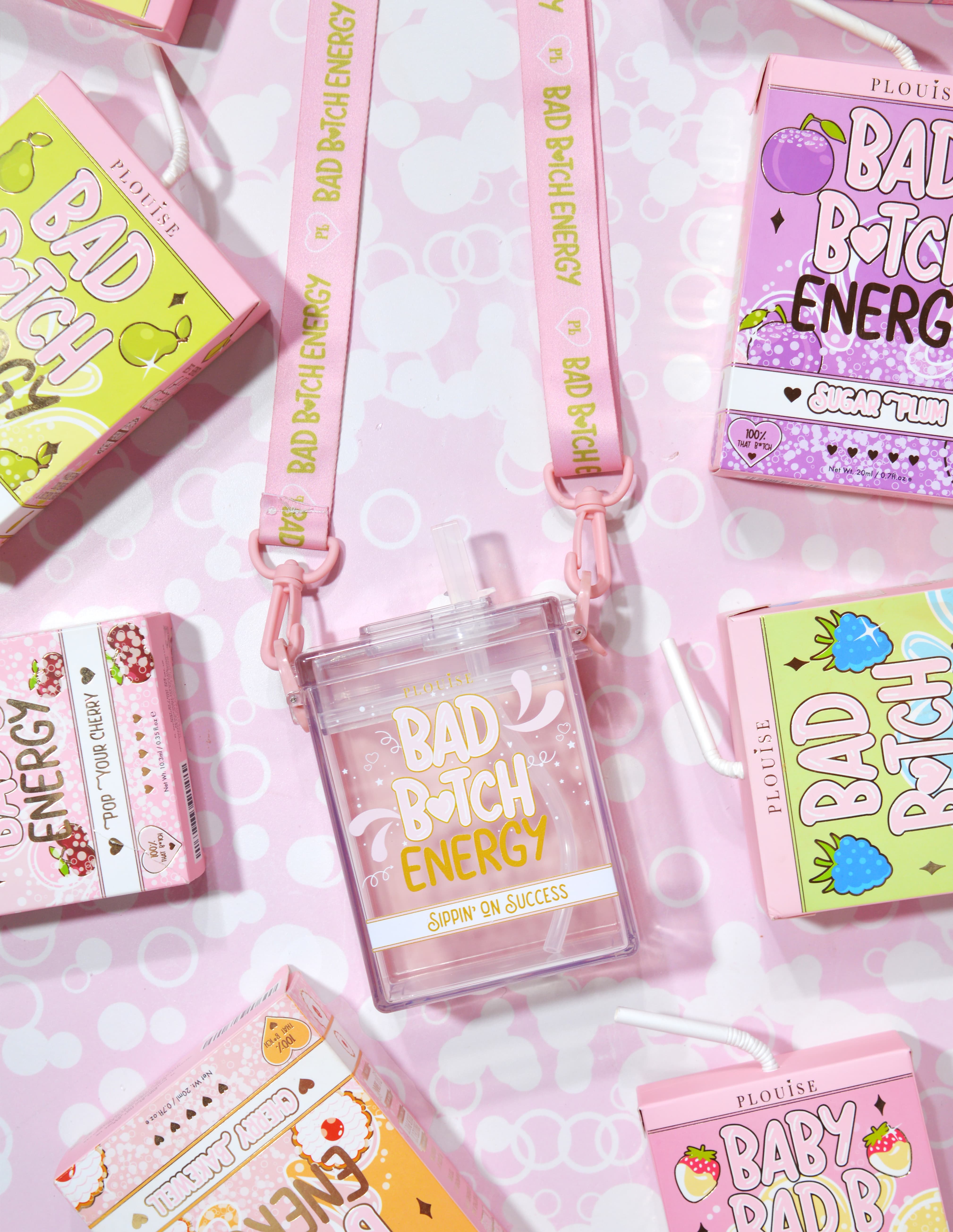Bad B Sippin' on Success Cup - 500ml Motivational Water Bottle | P.Louise