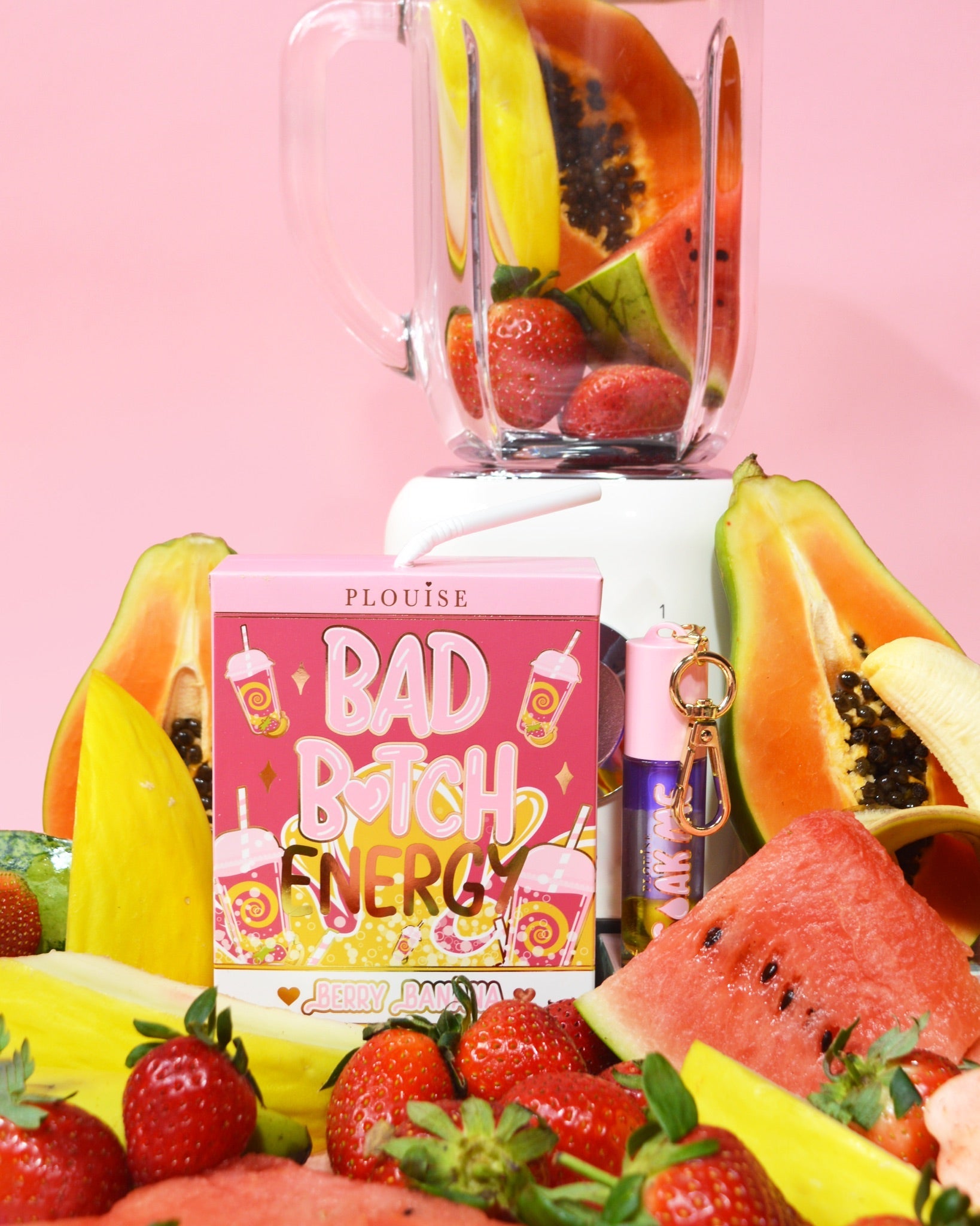 Hydrating Lip Care Bundle with Glossy Shine | P.Louise Sippin' Smoothie