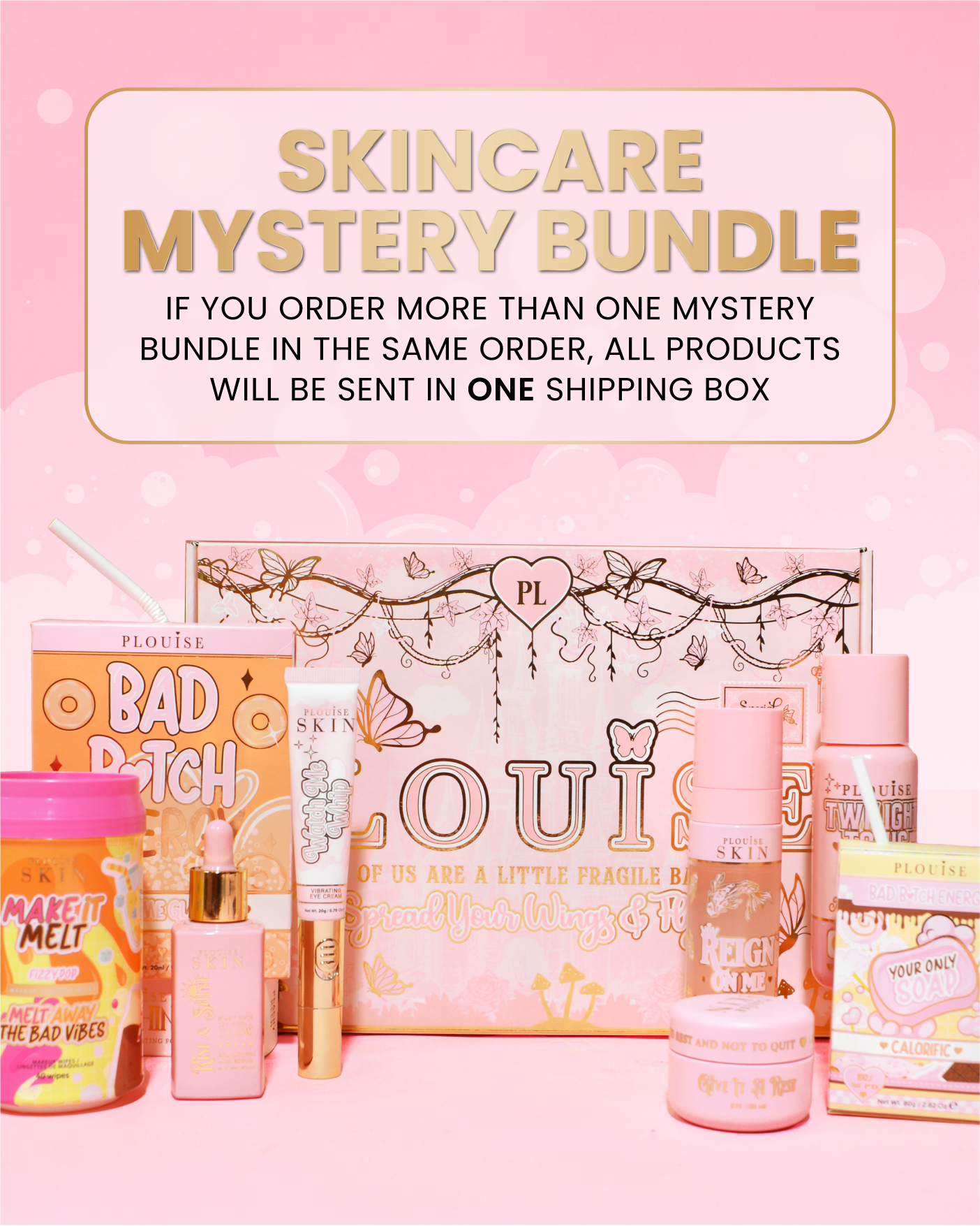 P.Louise Skincare Mystery Bundle | 4 Random Products Worth £60+