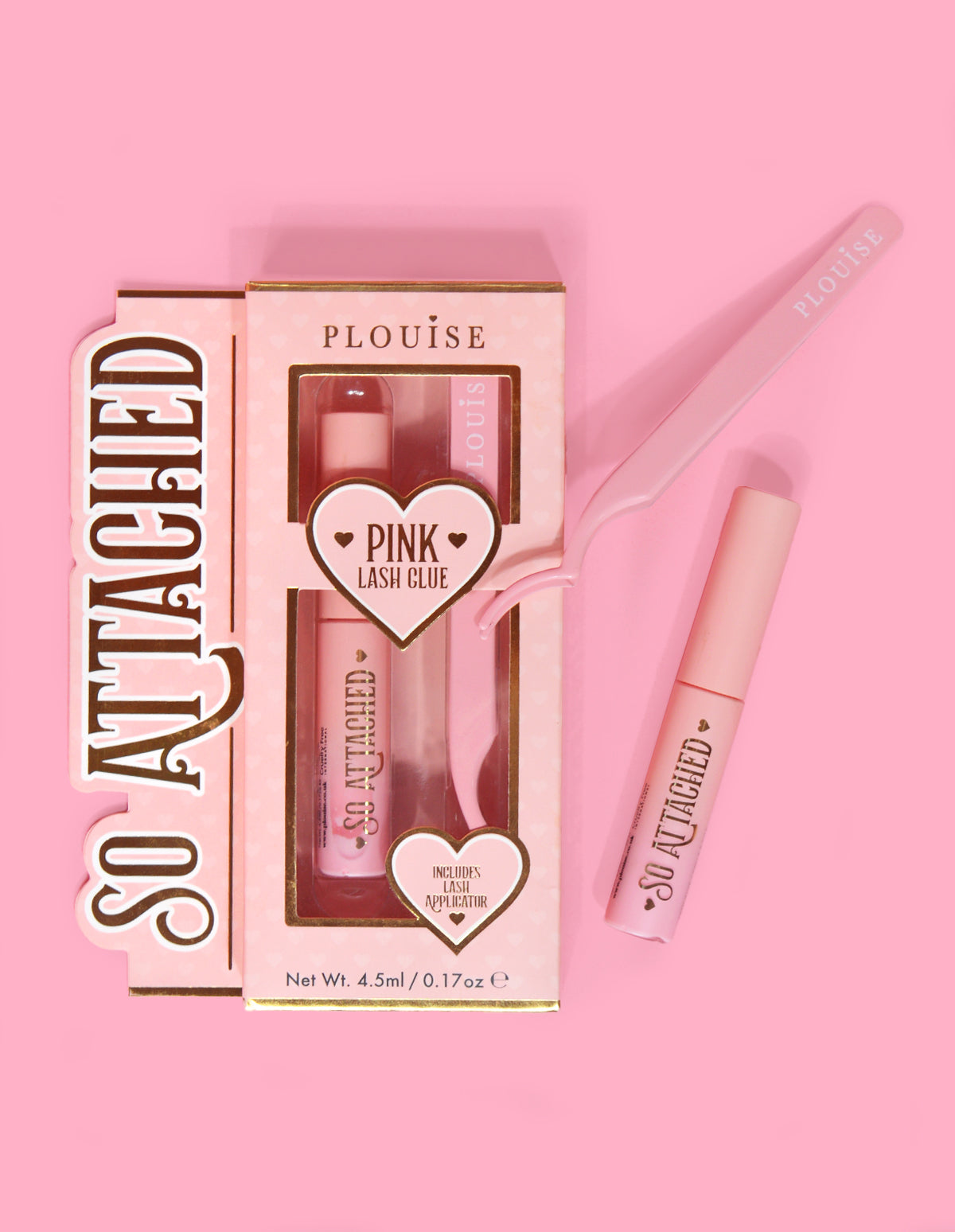 Long-Lasting Lash Glue with Applicator | P.Louise So Attached