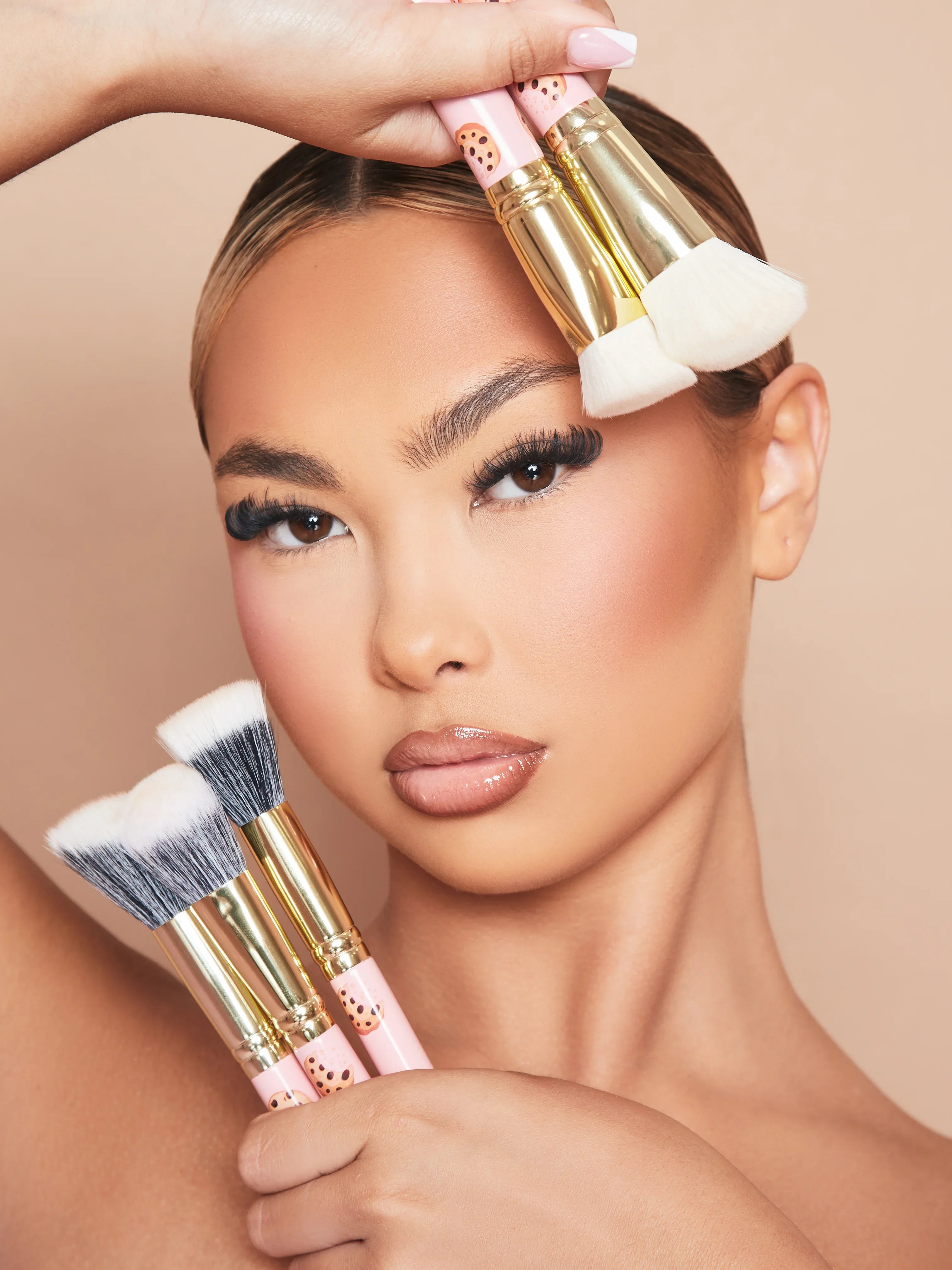 5-Piece Makeup Brush Set for Sculpting & Blending | P.Louise