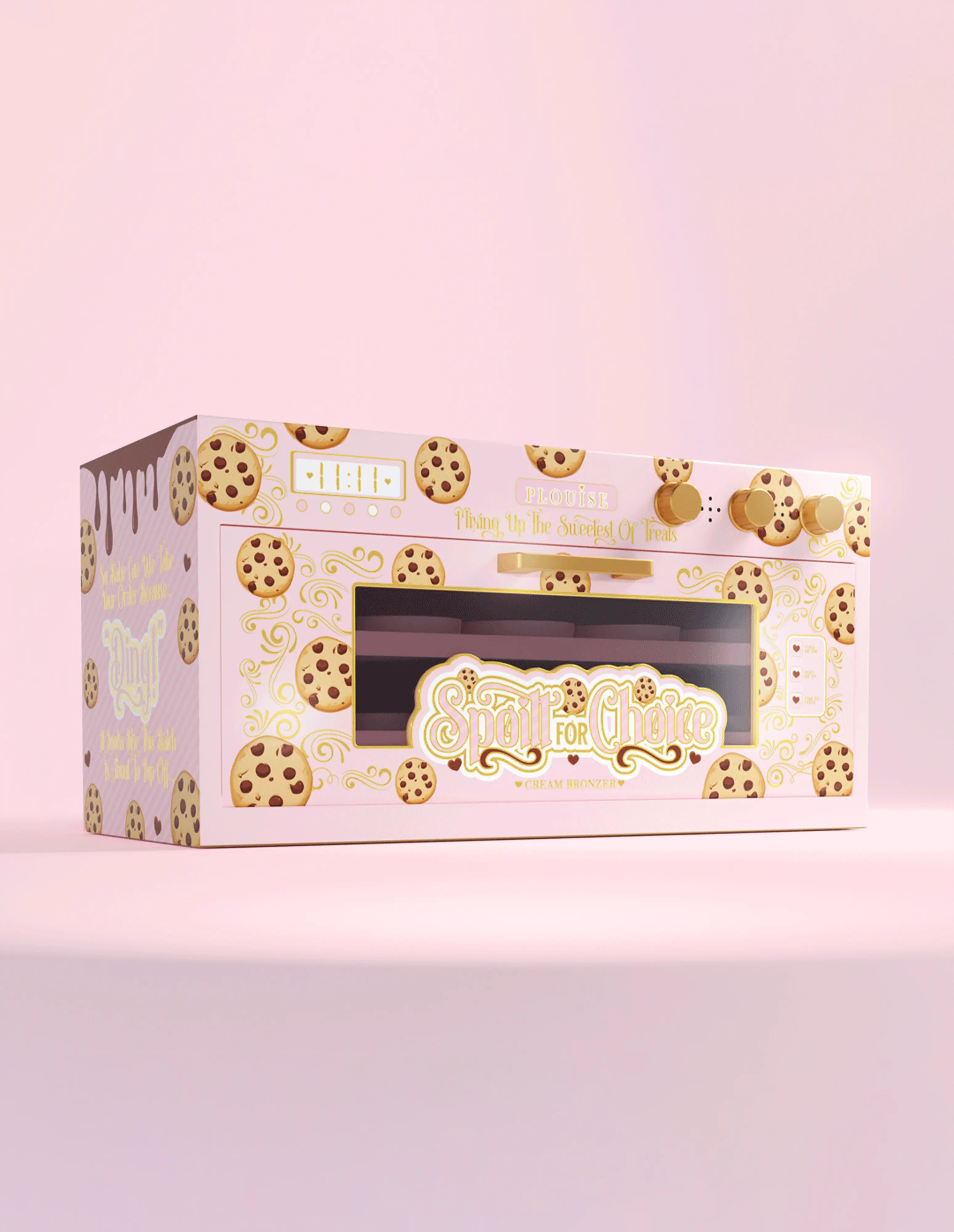Cream Bronzer Palette with 20 Shades & Oven Design | P.Louise
