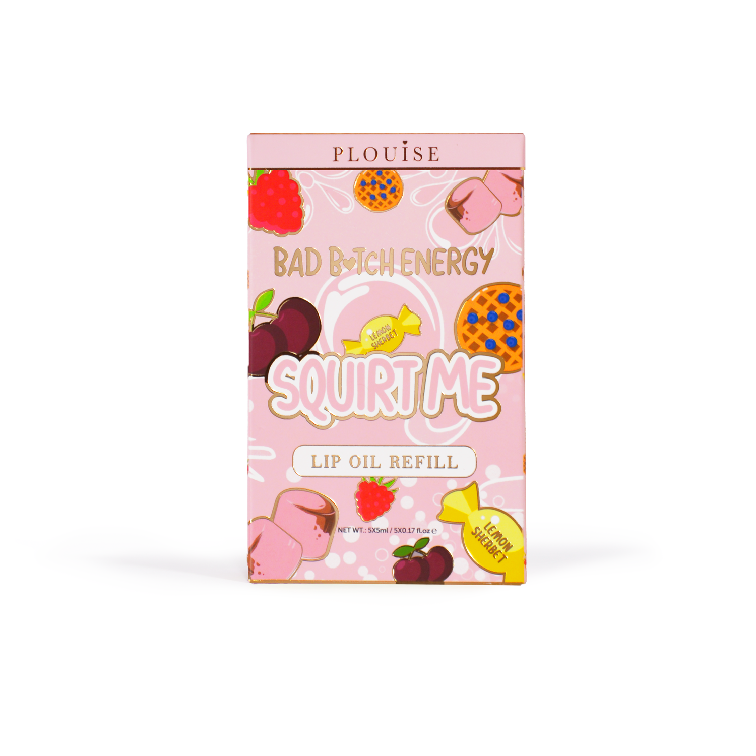 P.Louise Lip Oil Refill Sachets 5ml | Strawberry, Tropical & More