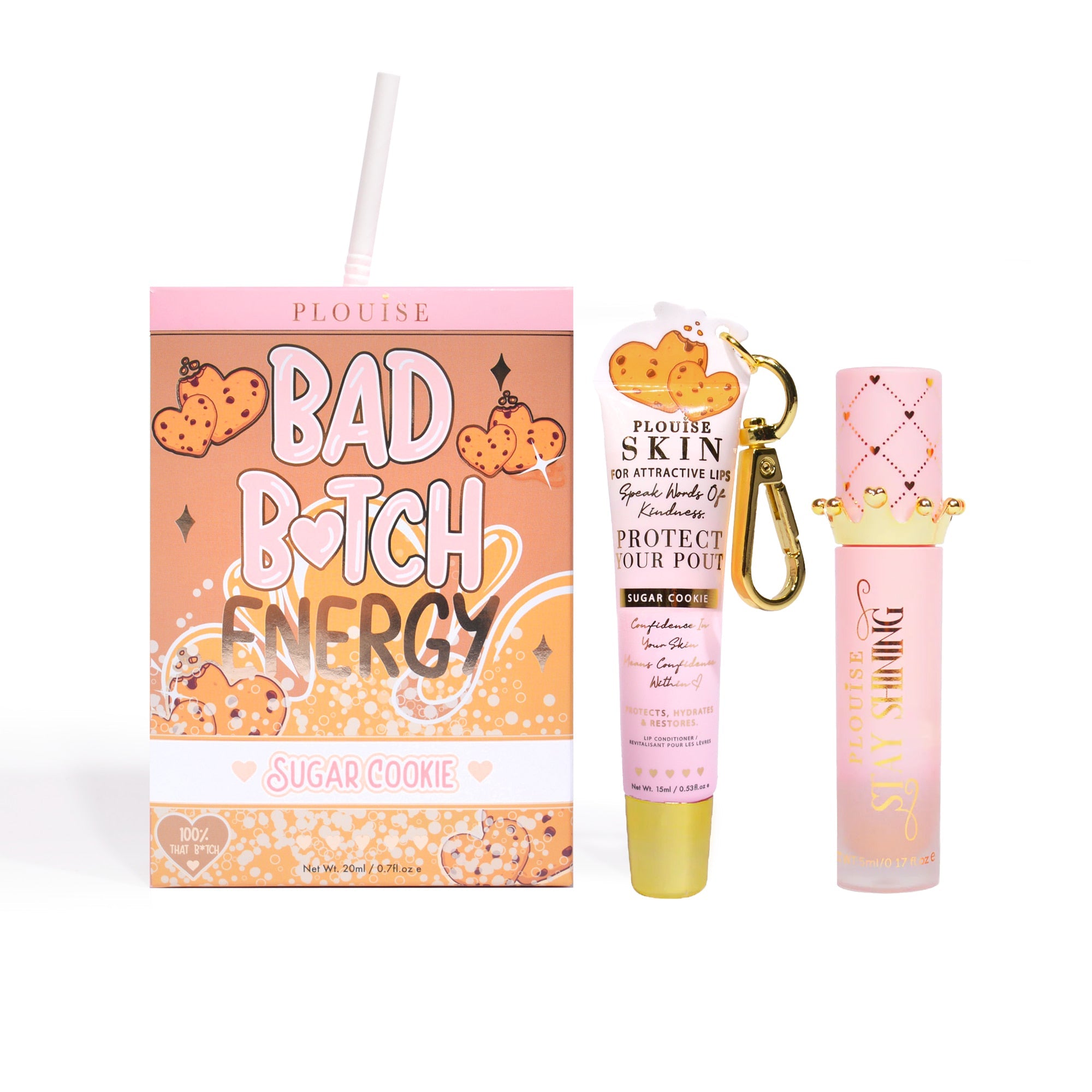 Hydrating Lip Duo with Conditioner & Oil for Dry Lips | P.Louise