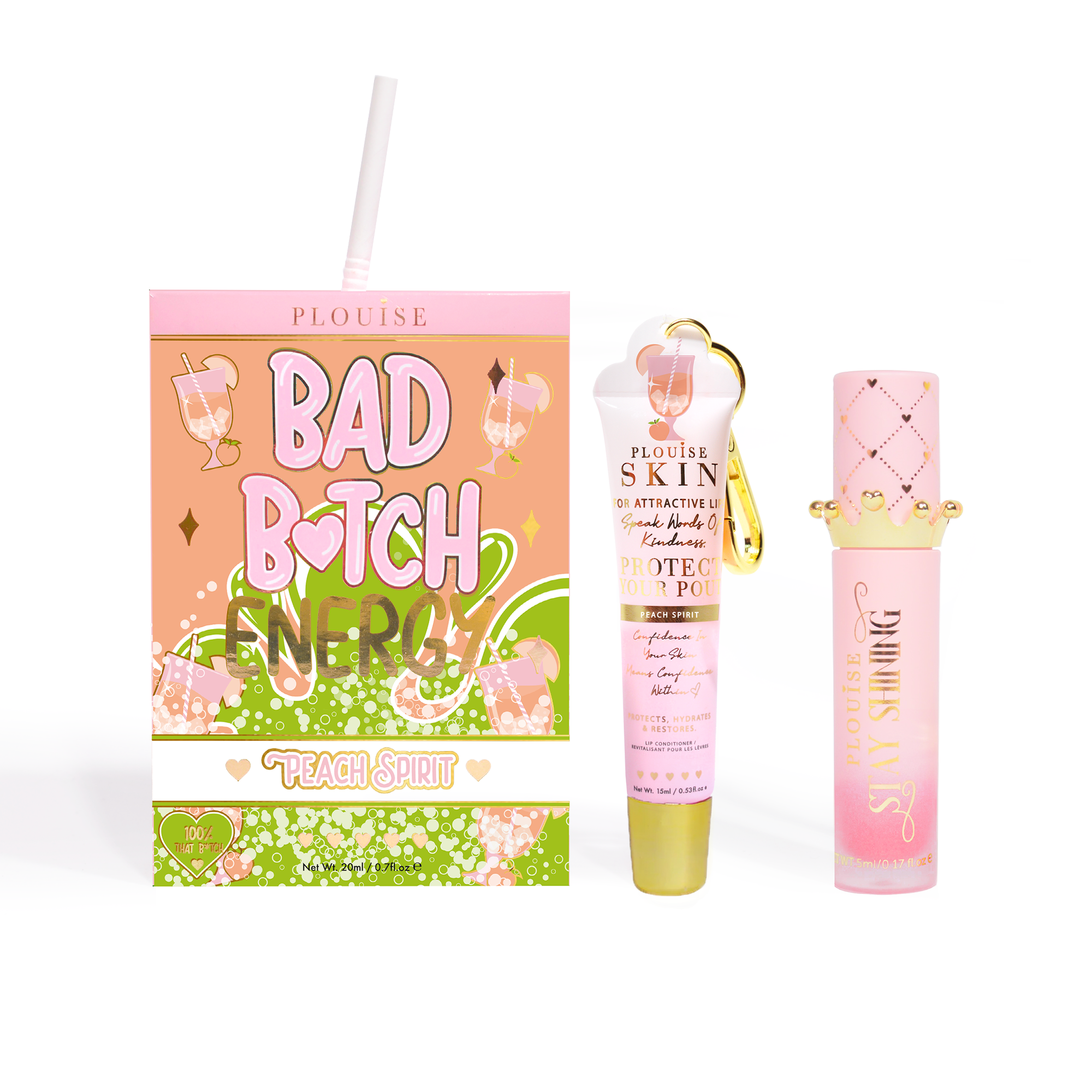 Hydrating Lip Duo with Conditioner & Oil for Dry Lips | P.Louise