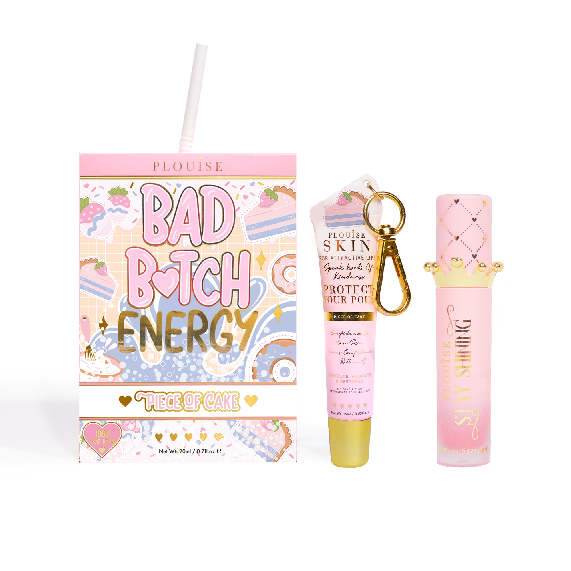 Hydrating Lip Duo with Conditioner & Oil for Dry Lips | P.Louise