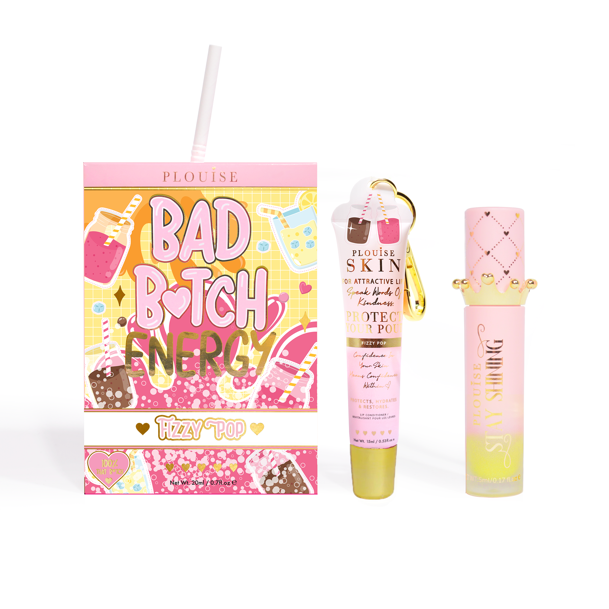 Hydrating Lip Duo with Conditioner & Oil for Dry Lips | P.Louise
