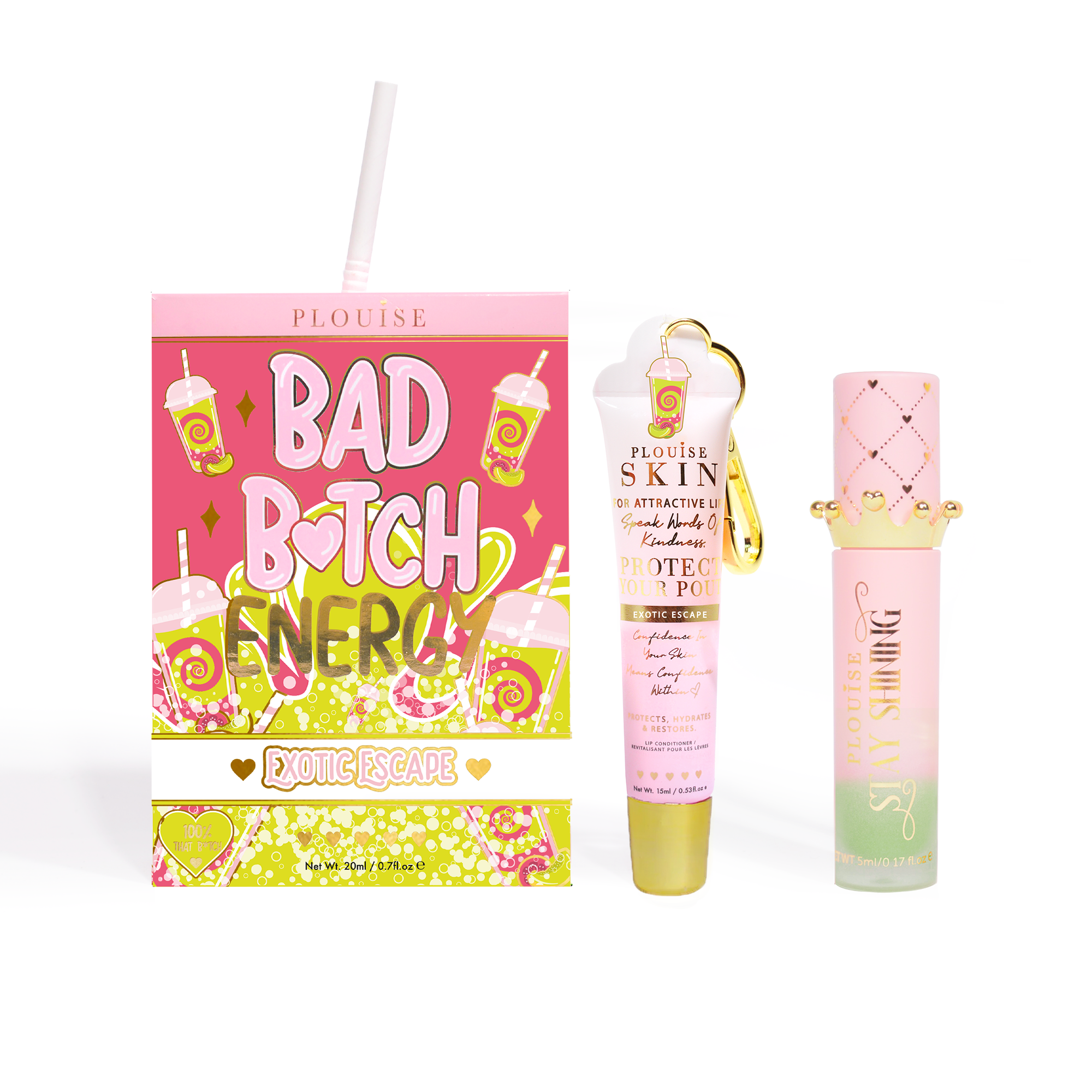 Hydrating Lip Duo with Conditioner & Oil for Dry Lips | P.Louise