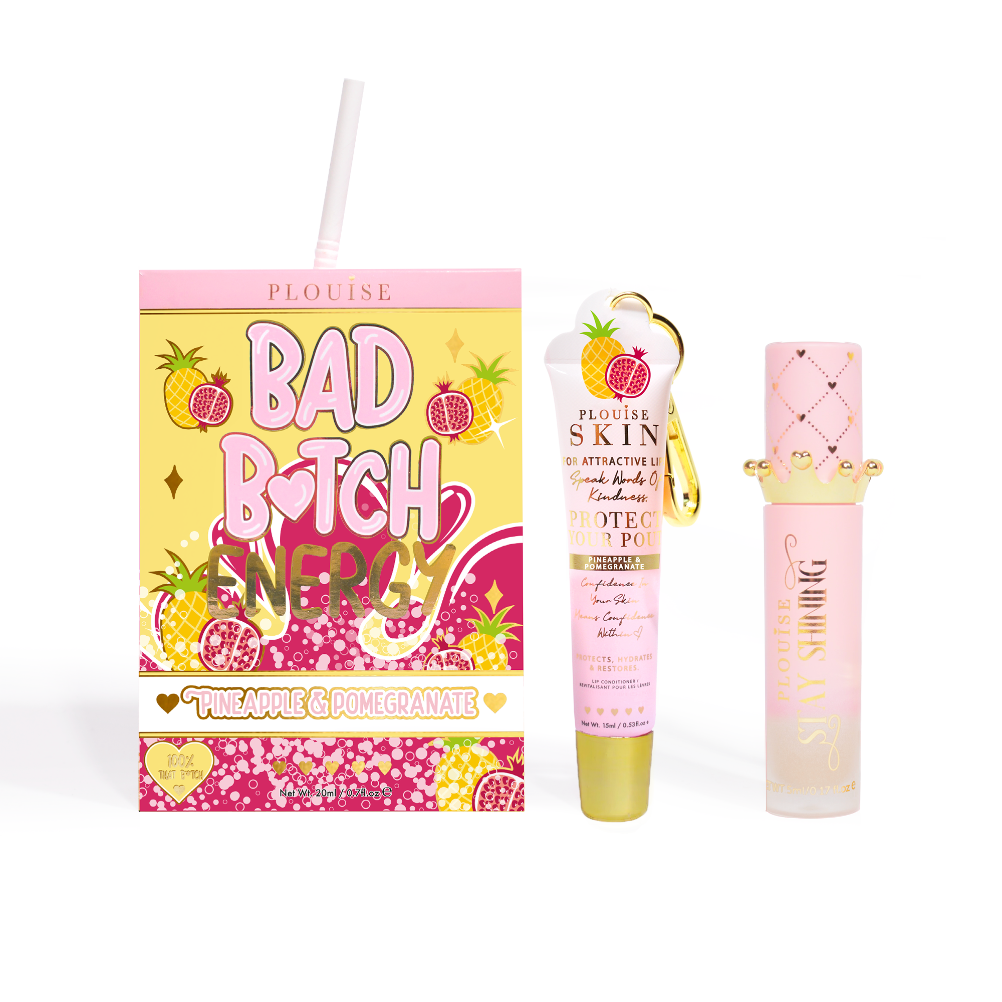 Hydrating Lip Duo with Conditioner & Oil for Dry Lips | P.Louise