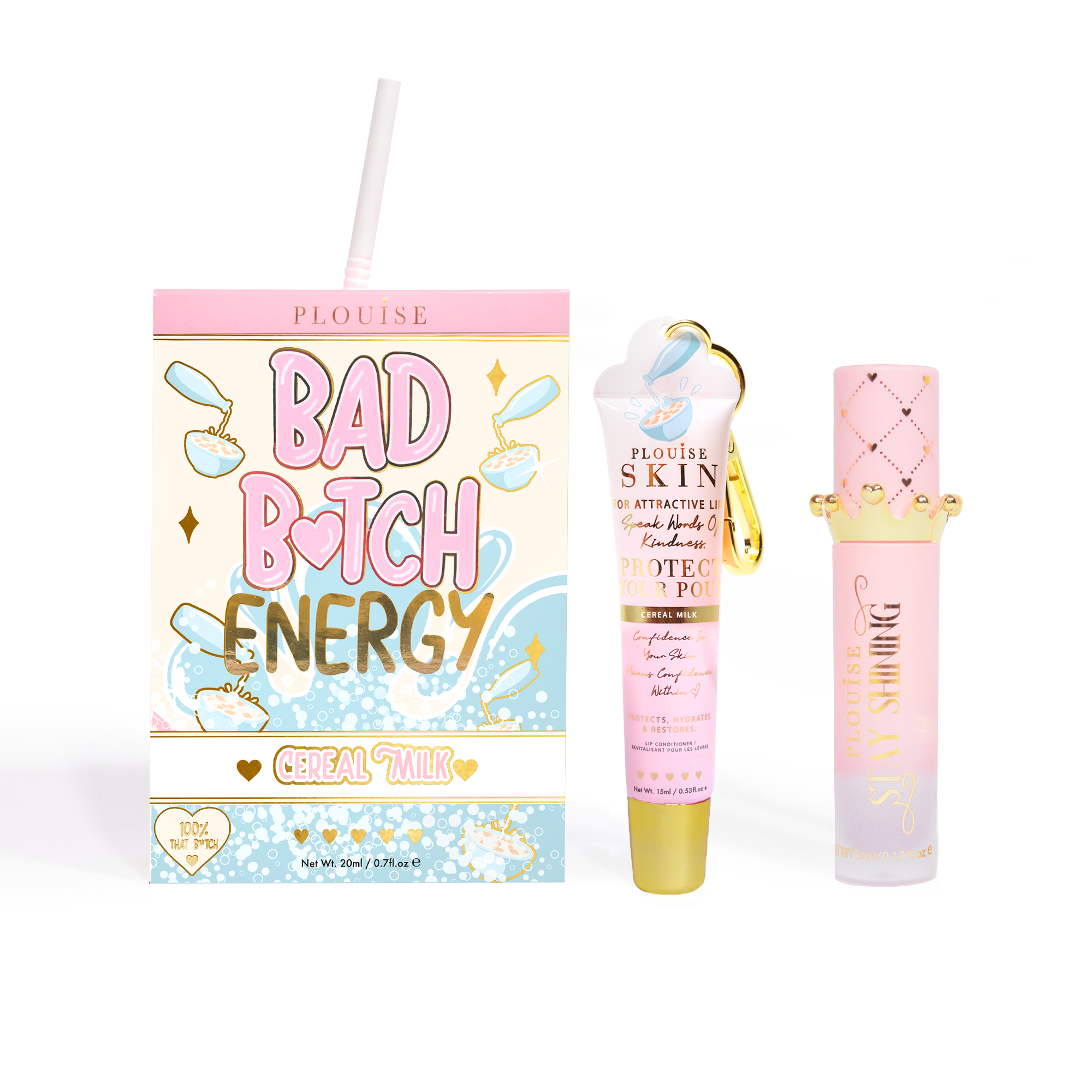 Hydrating Lip Duo with Conditioner & Oil for Dry Lips | P.Louise