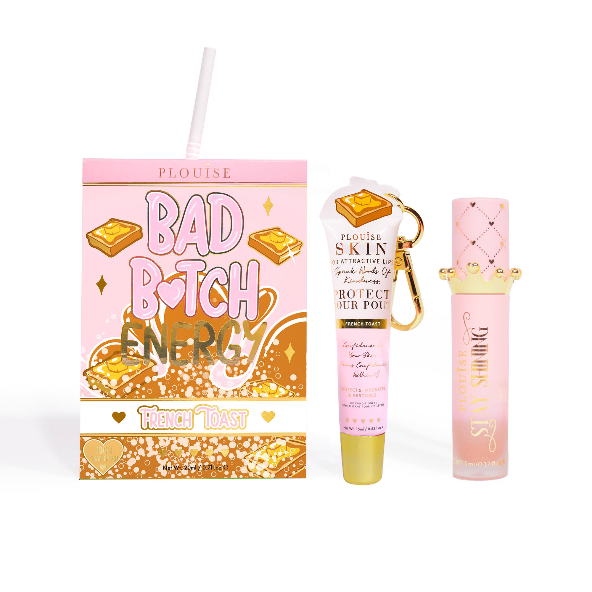 Hydrating Lip Duo with Conditioner & Oil for Dry Lips | P.Louise