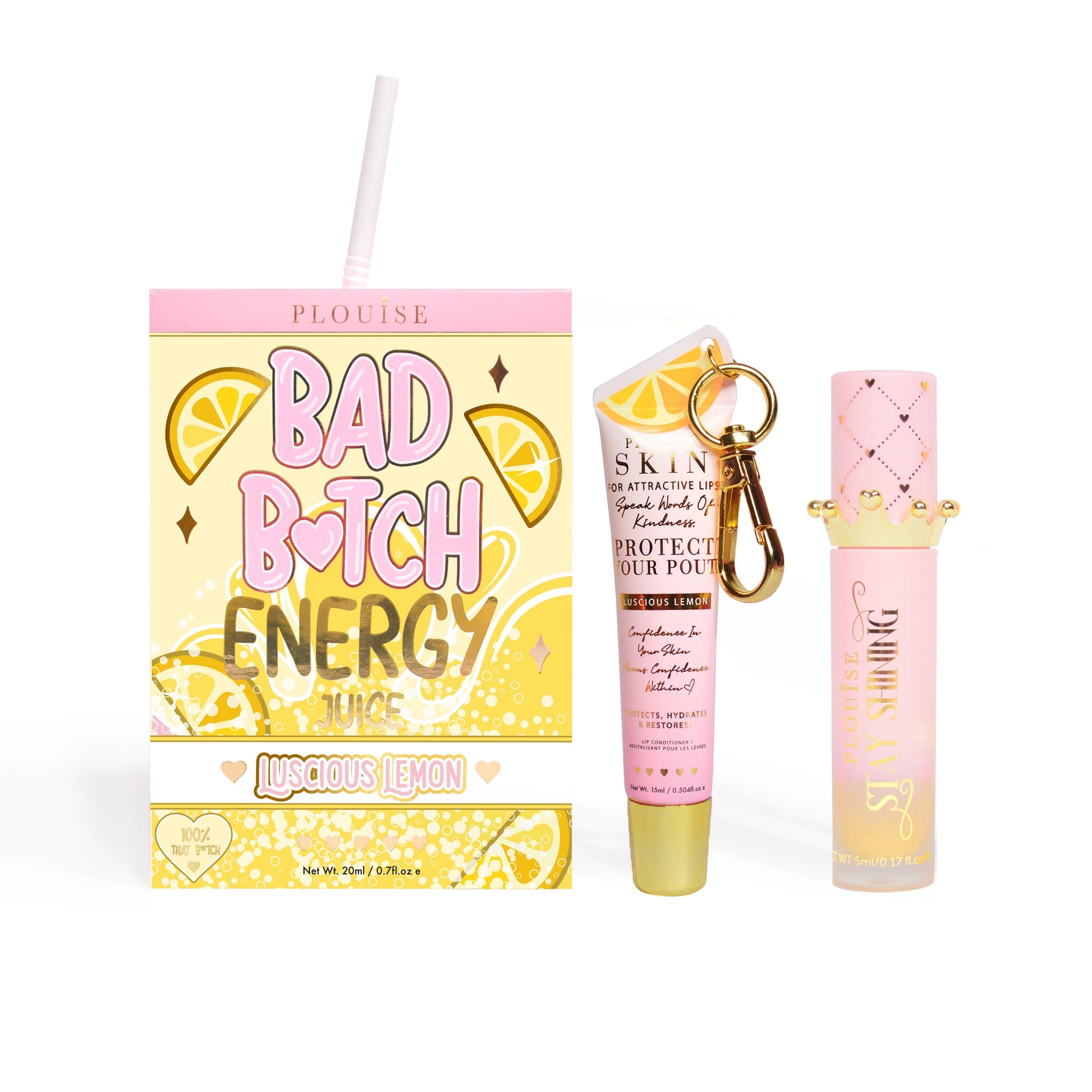 Hydrating Lip Duo with Conditioner & Oil for Dry Lips | P.Louise