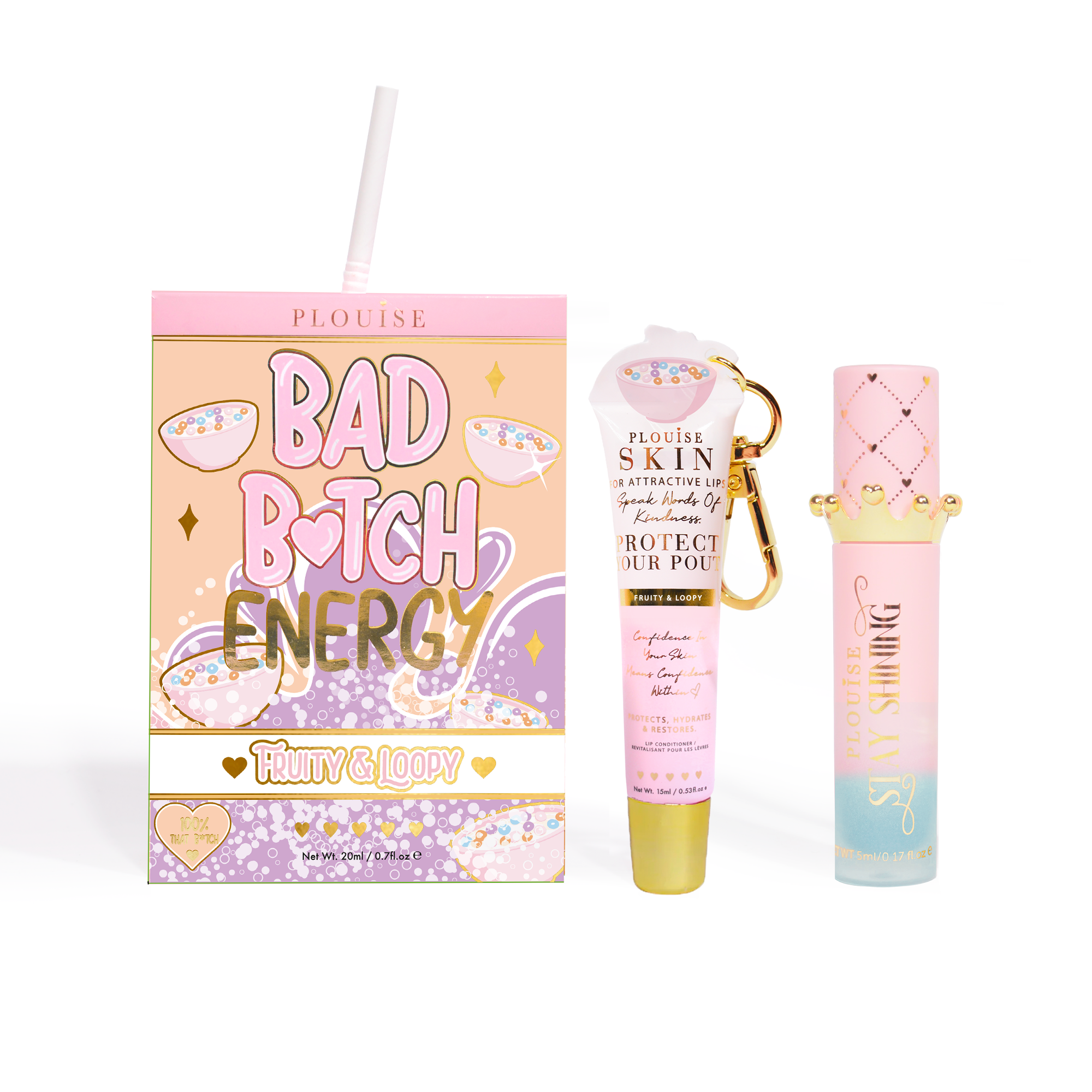 Hydrating Lip Duo with Conditioner & Oil for Dry Lips | P.Louise