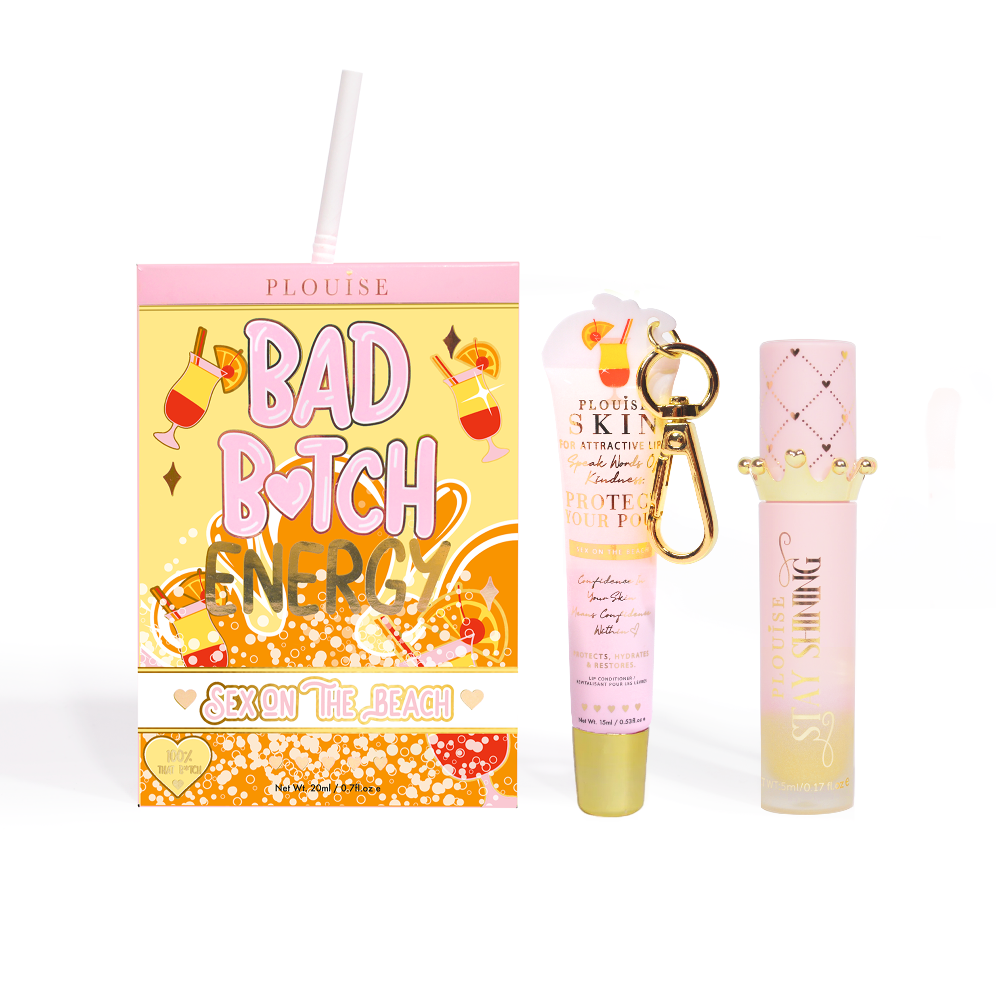 Hydrating Lip Duo with Conditioner & Oil for Dry Lips | P.Louise