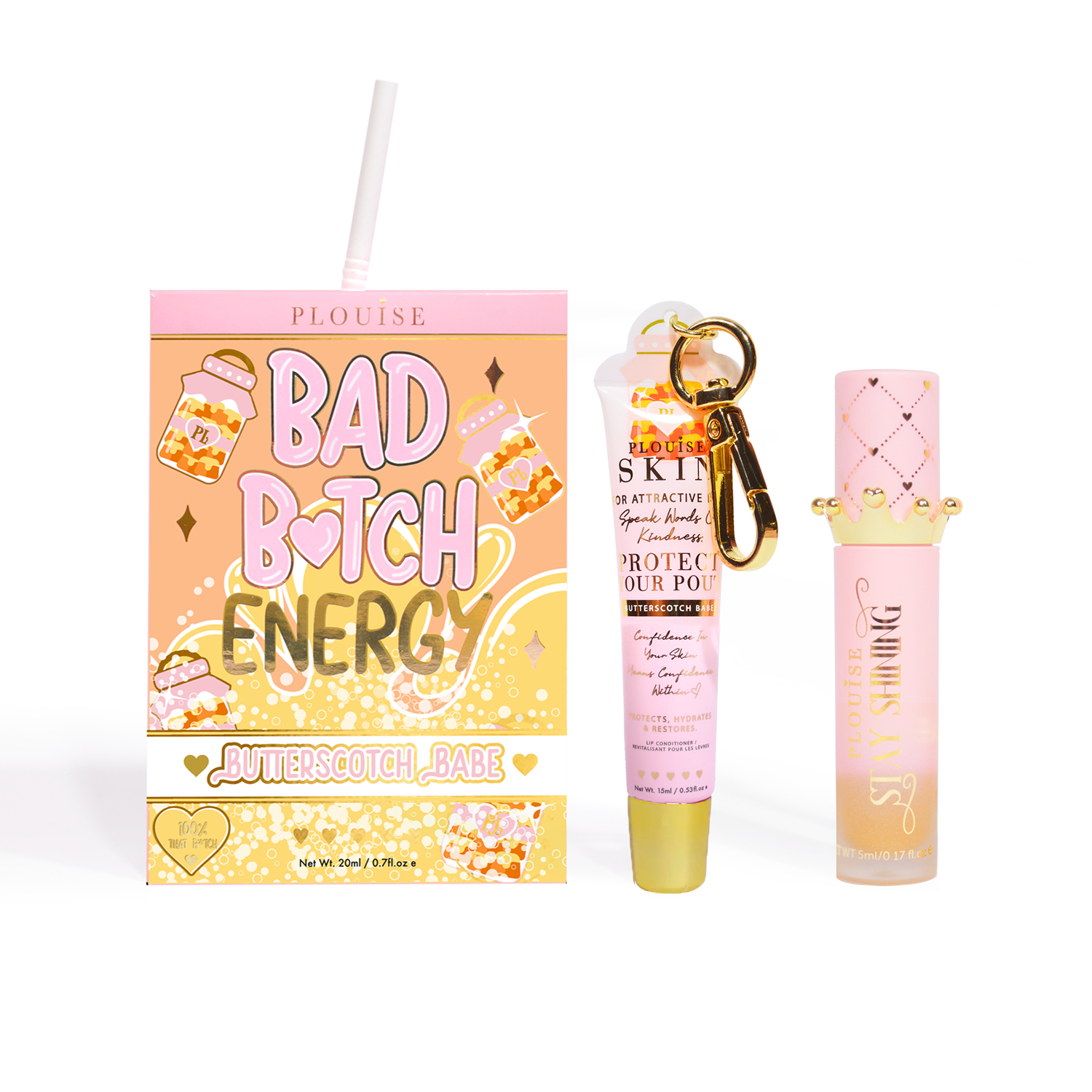Hydrating Lip Duo with Conditioner & Oil for Dry Lips | P.Louise