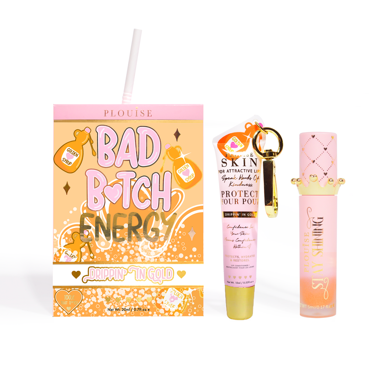 Hydrating Lip Duo with Conditioner & Oil for Dry Lips | P.Louise