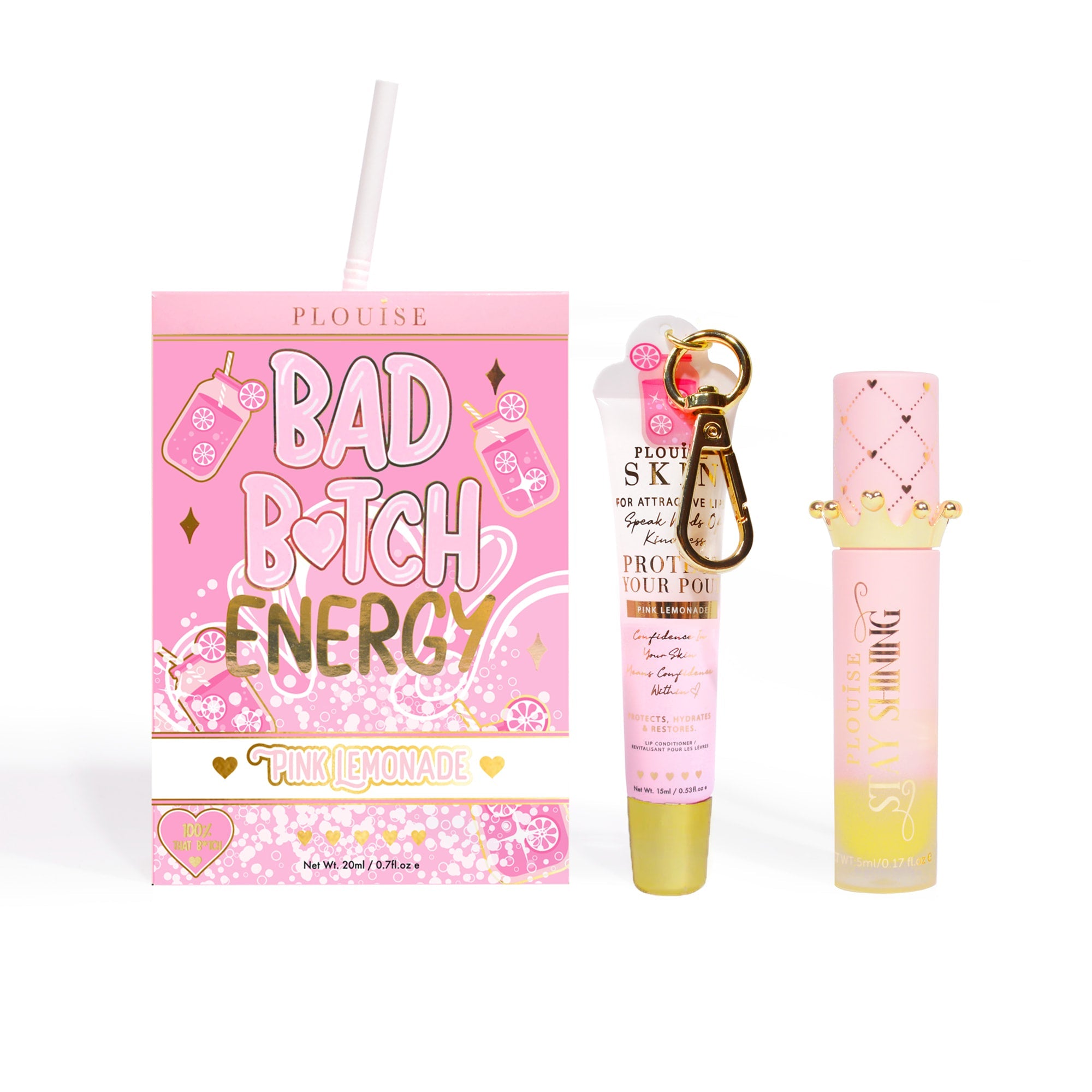 Hydrating Lip Duo with Conditioner & Oil for Dry Lips | P.Louise