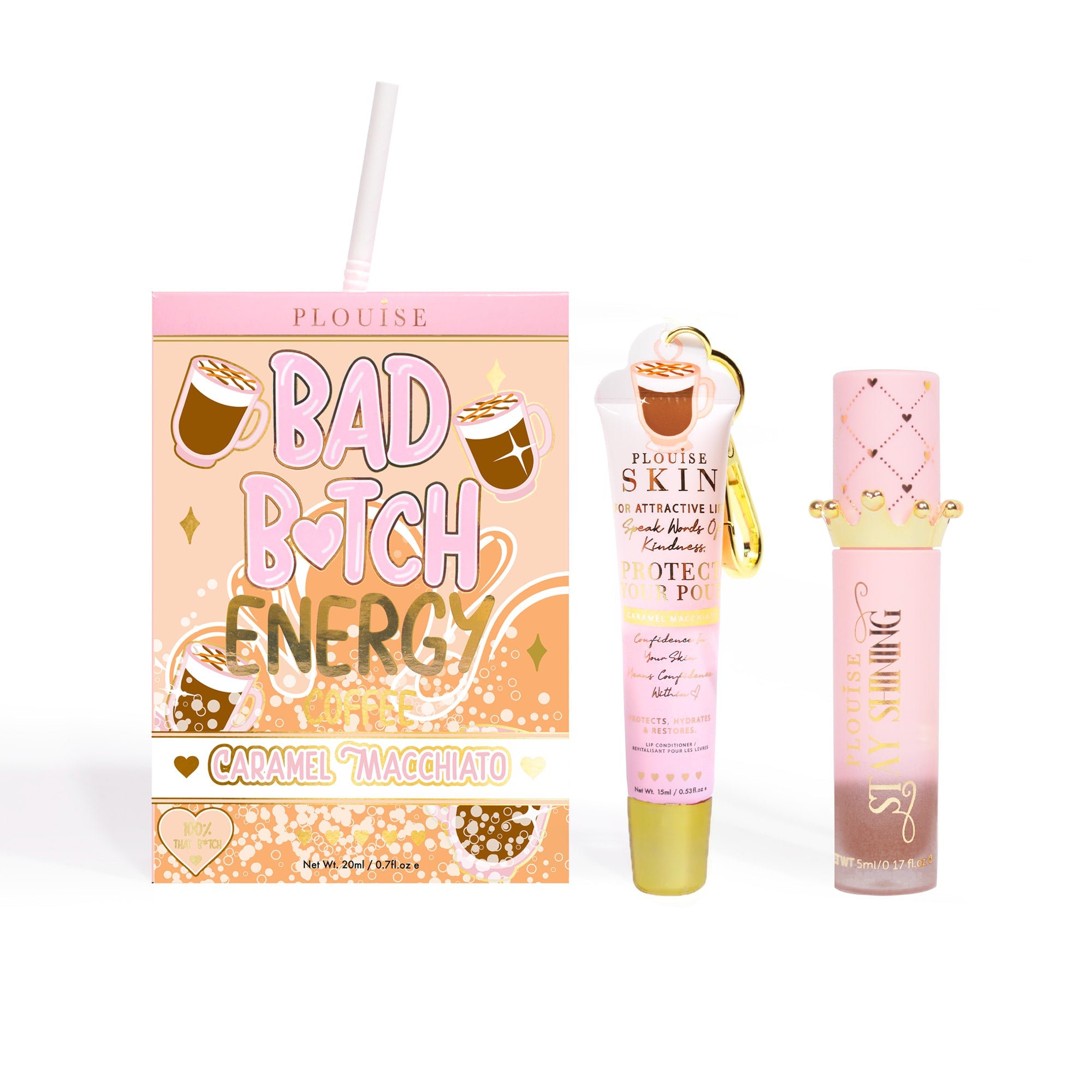 Hydrating Lip Duo with Conditioner & Oil for Dry Lips | P.Louise