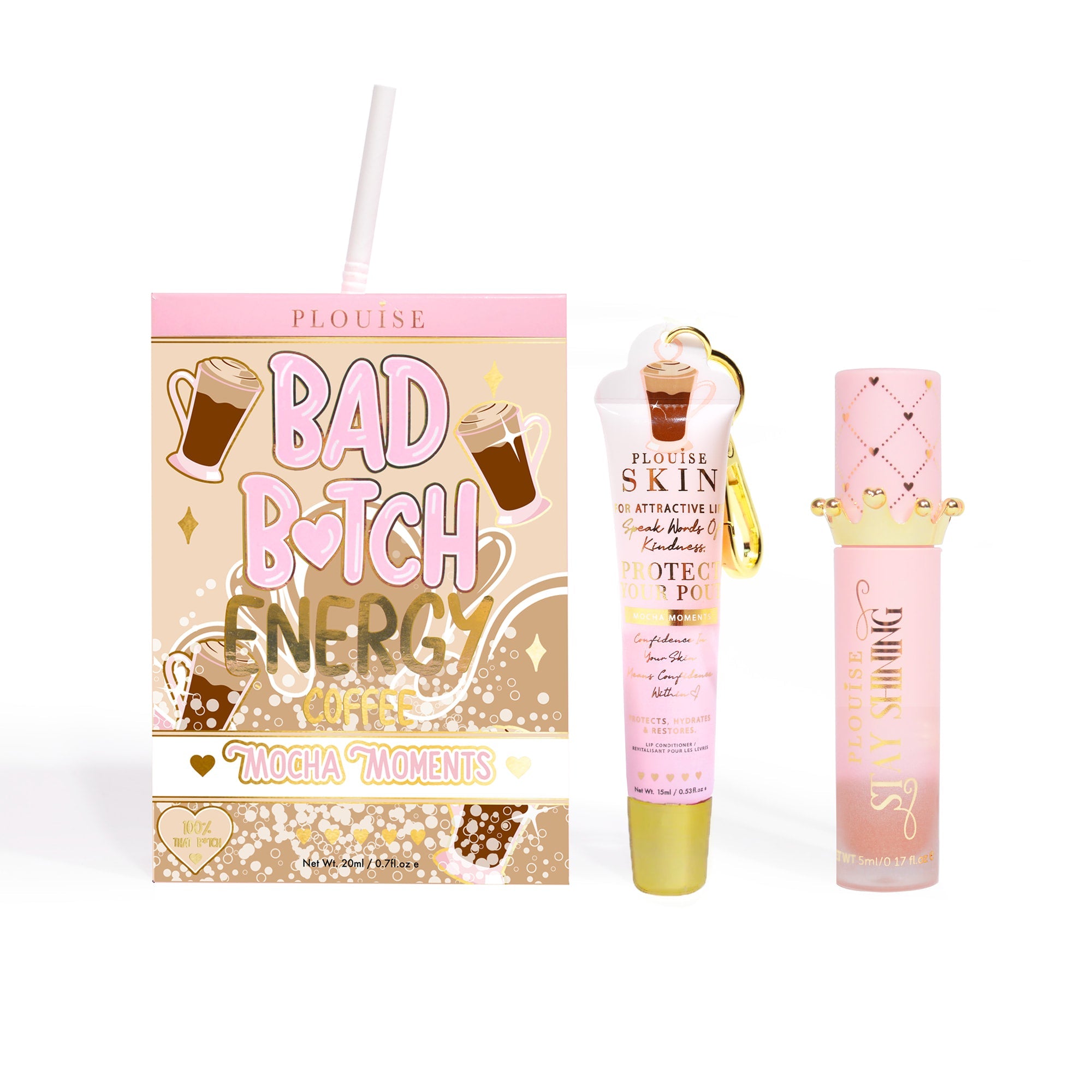 Hydrating Lip Duo with Conditioner & Oil for Dry Lips | P.Louise