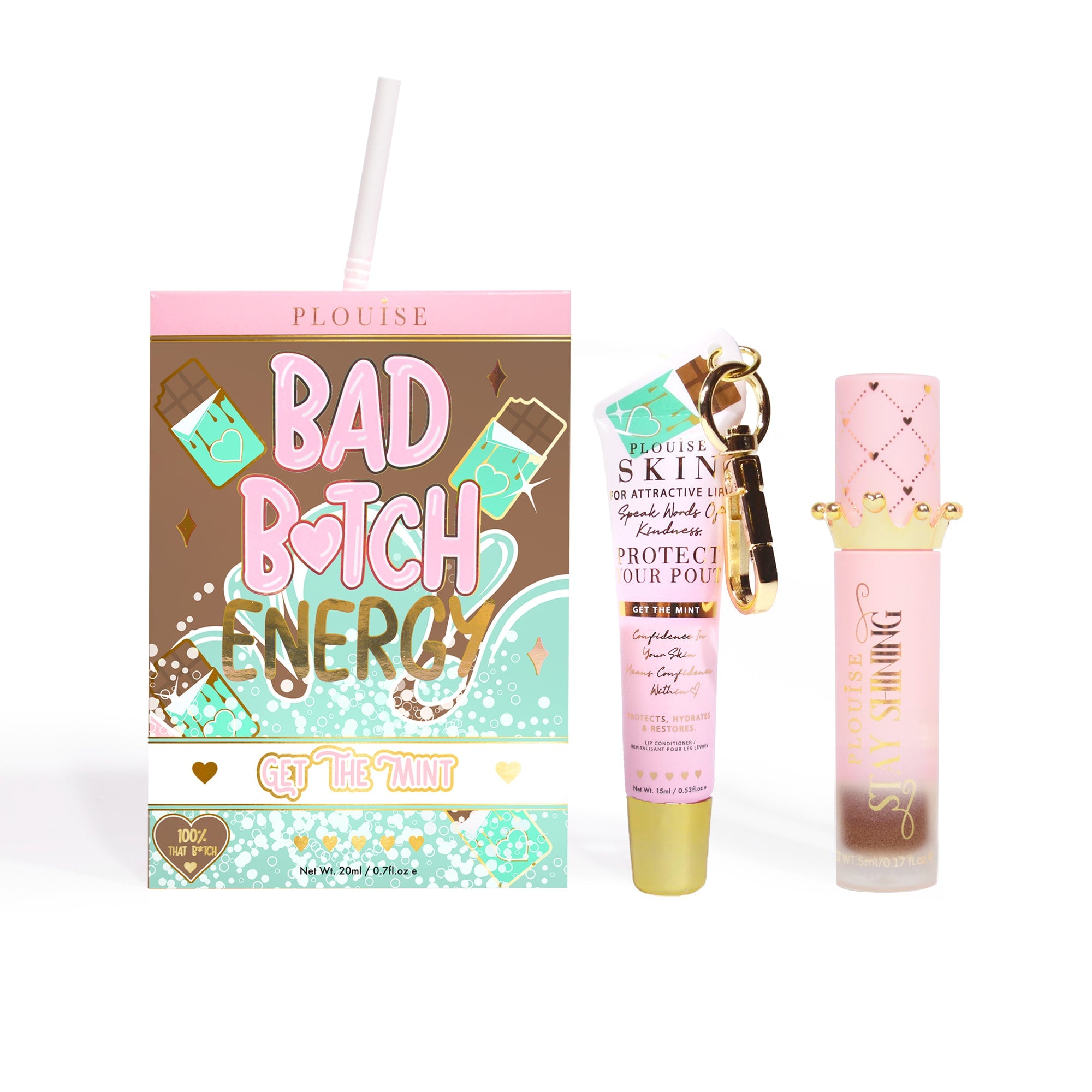 Hydrating Lip Duo with Conditioner & Oil for Dry Lips | P.Louise