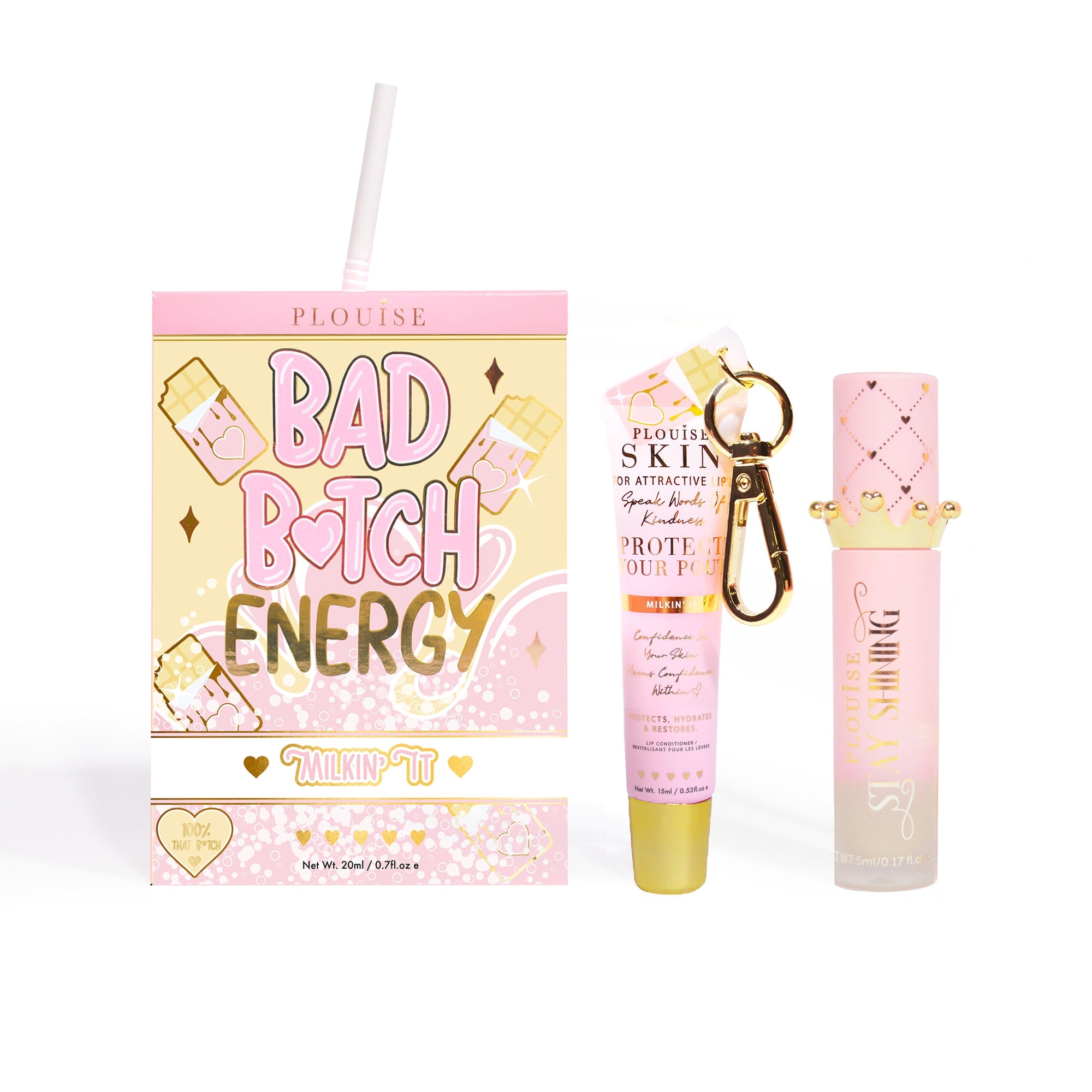 Hydrating Lip Duo with Conditioner & Oil for Dry Lips | P.Louise