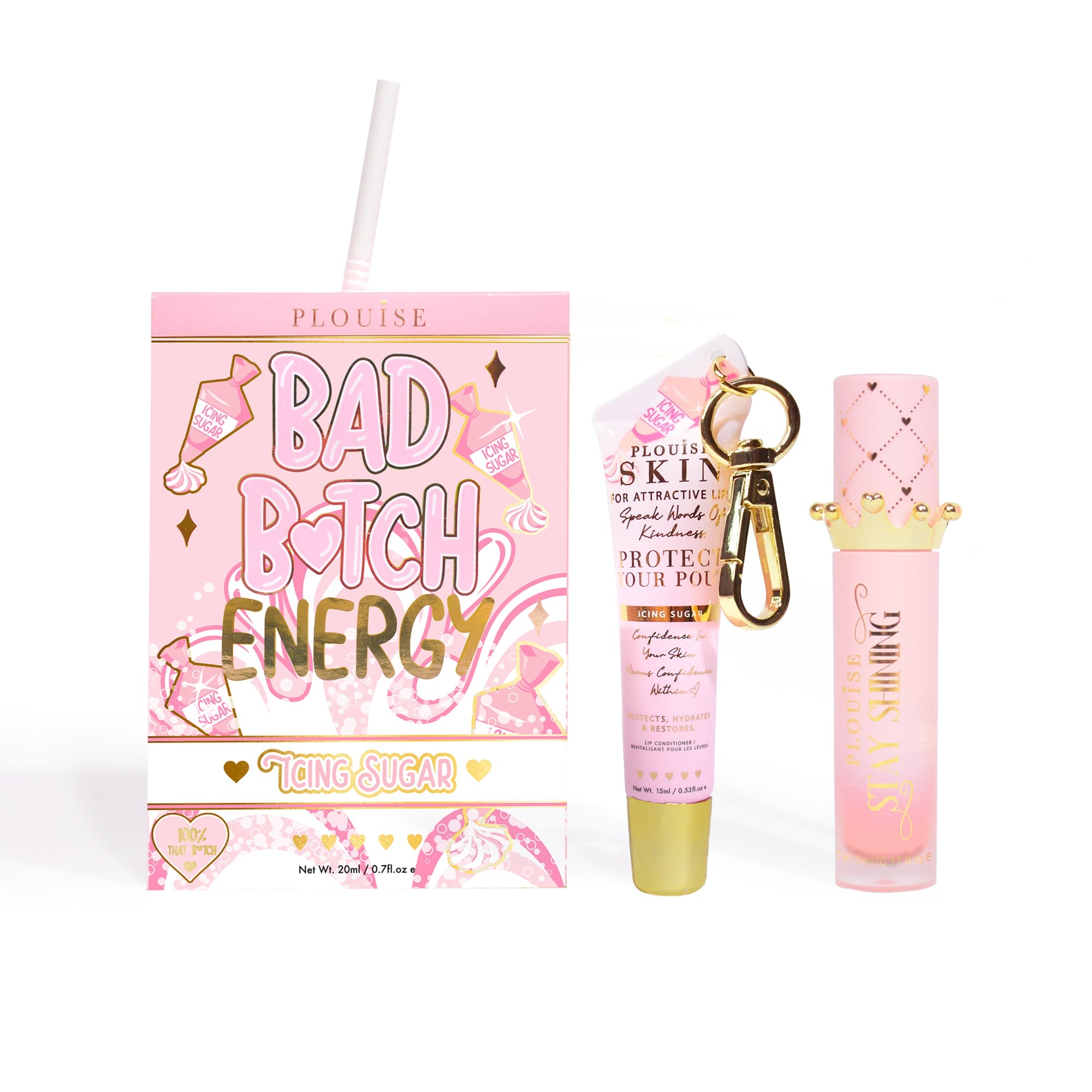 Hydrating Lip Duo with Conditioner & Oil for Dry Lips | P.Louise