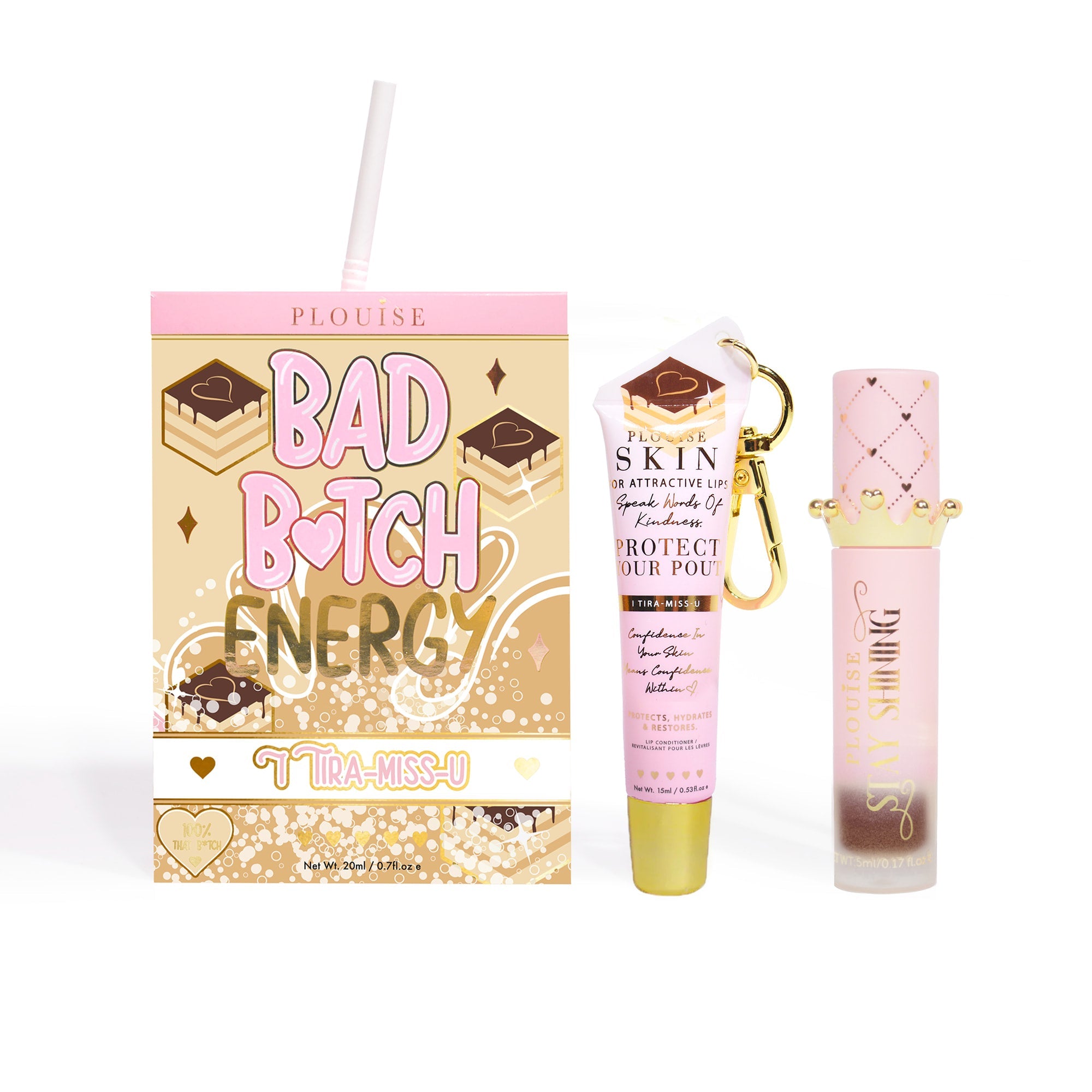 Hydrating Lip Duo with Conditioner & Oil for Dry Lips | P.Louise