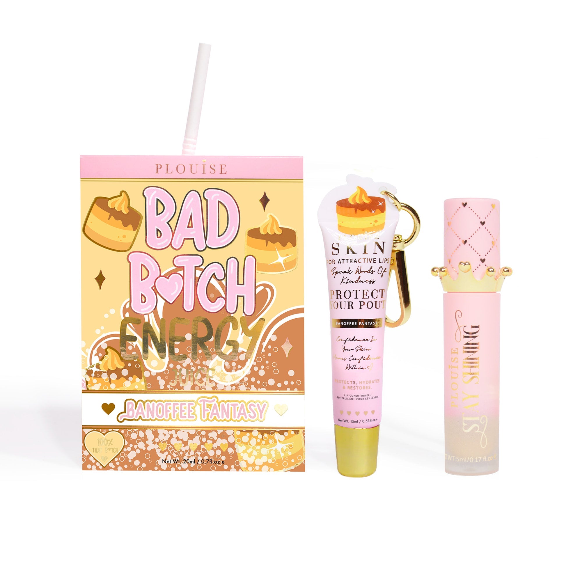 Hydrating Lip Duo with Conditioner & Oil for Dry Lips | P.Louise