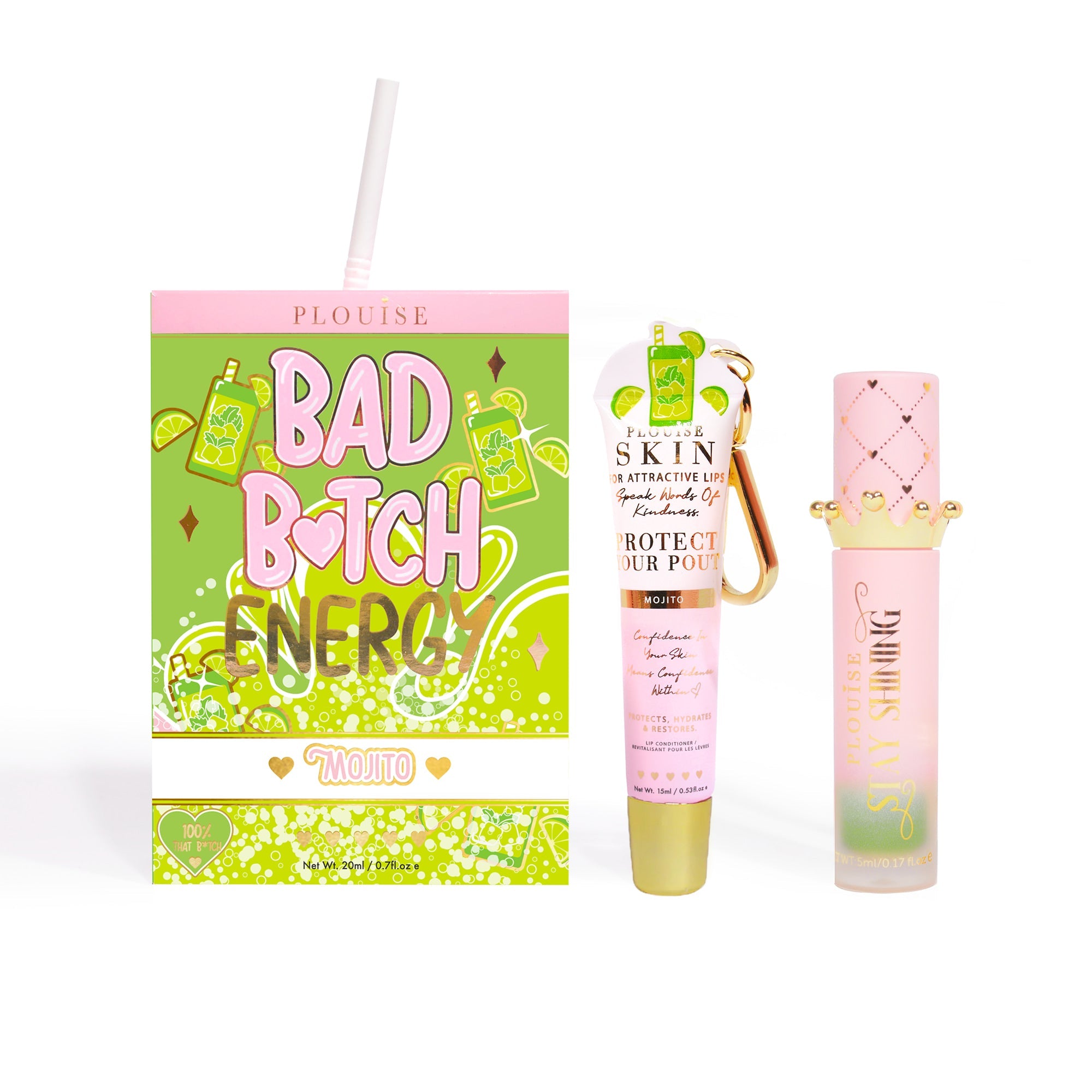 Hydrating Lip Duo with Conditioner & Oil for Dry Lips | P.Louise