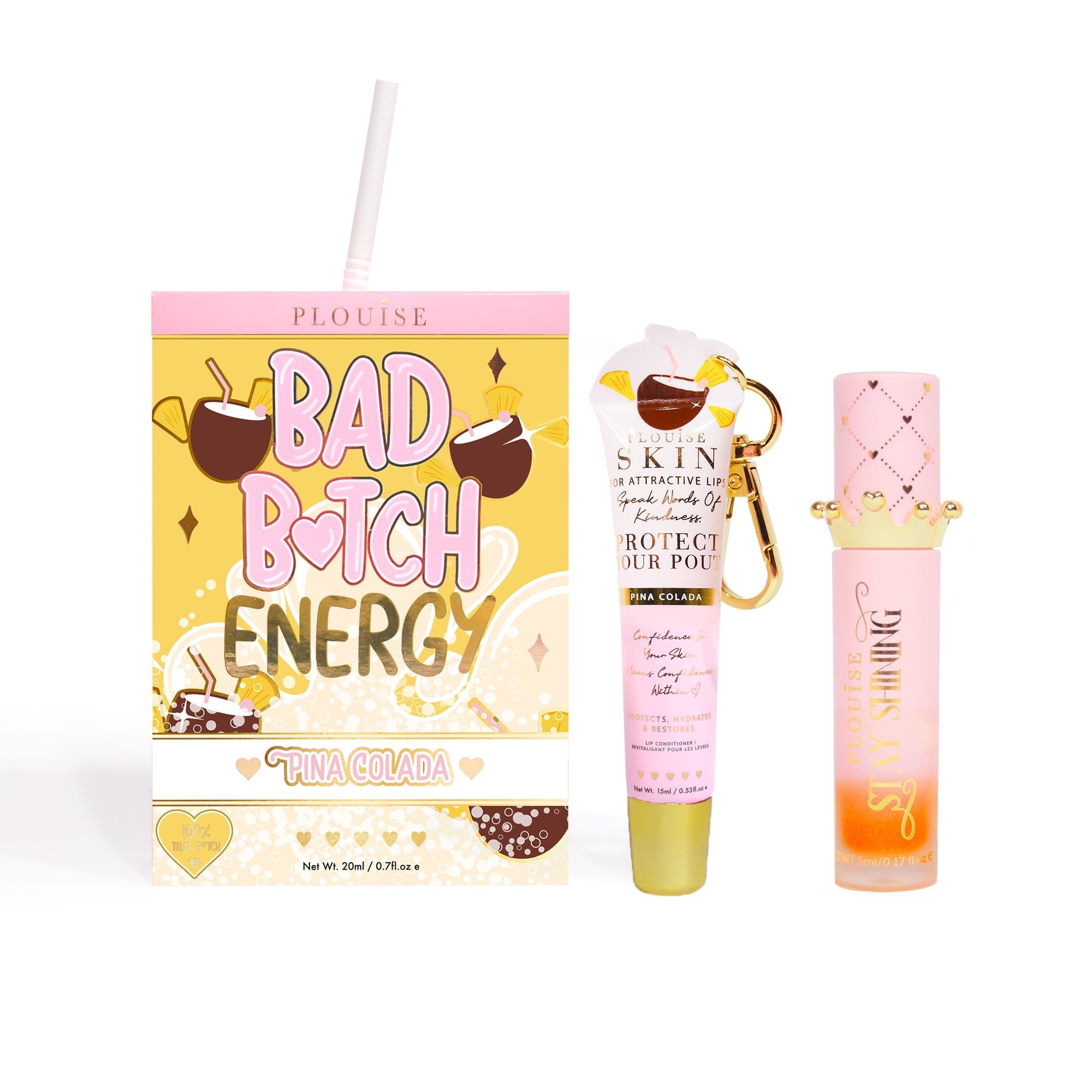 Hydrating Lip Duo with Conditioner & Oil for Dry Lips | P.Louise